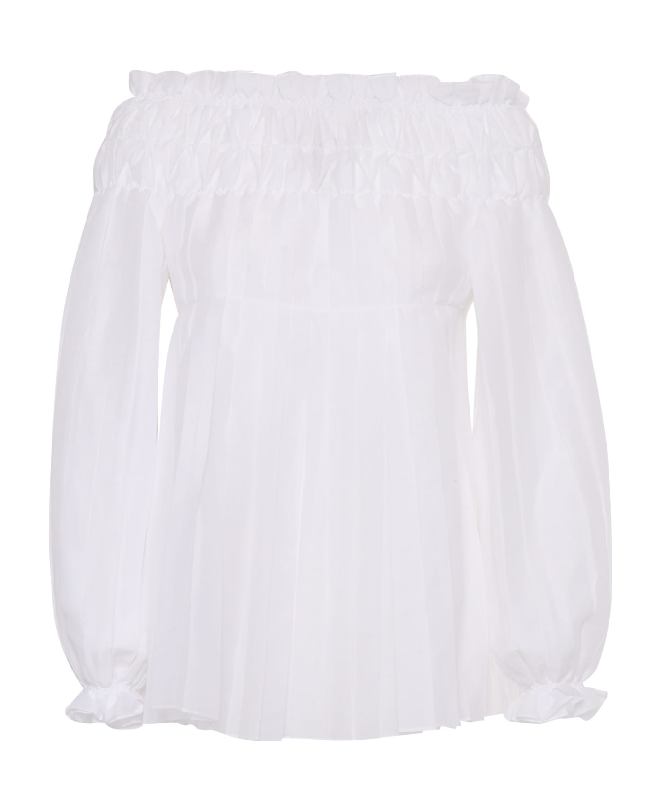 Alberta Ferretti White Shirt - WHITE