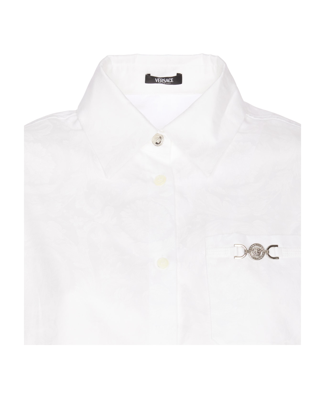 Versace Informal Shirt Baroque - White