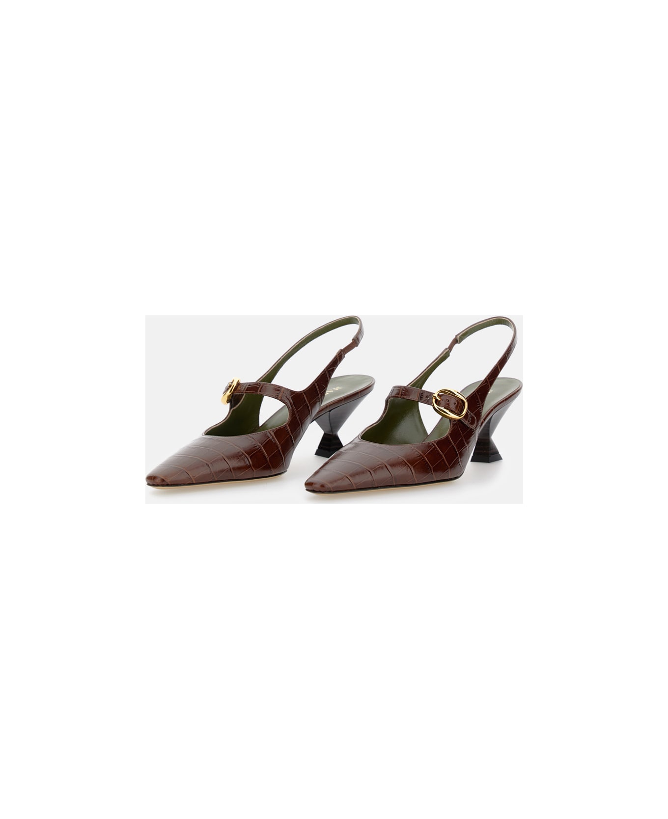 Maria Luca Natalia Sling Back - Brown