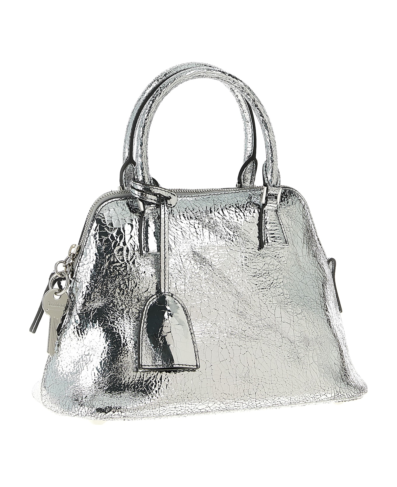 Maison Margiela '5ac Classique' Mini Handbag - Silver/Black