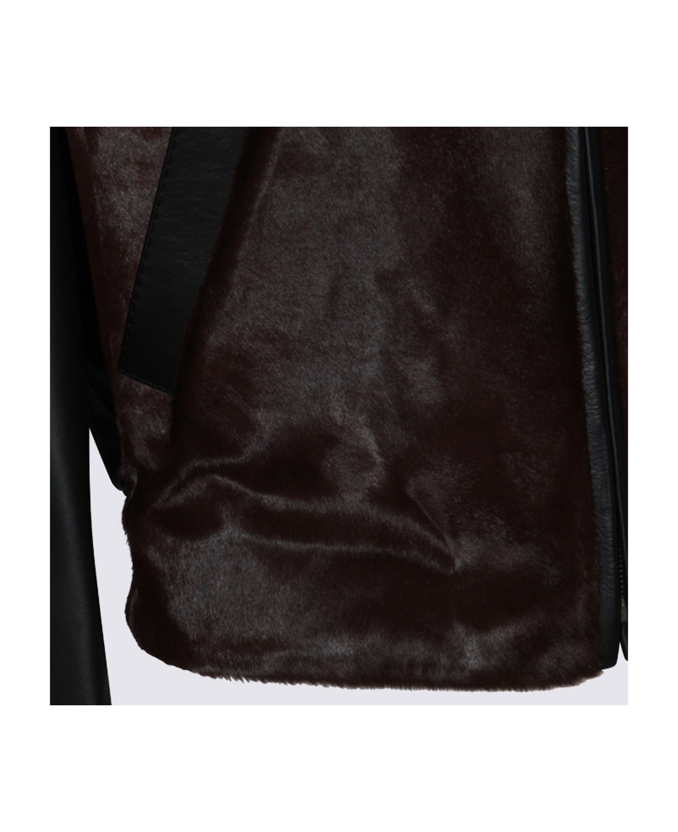 Marni Black Leather Jacket - Black