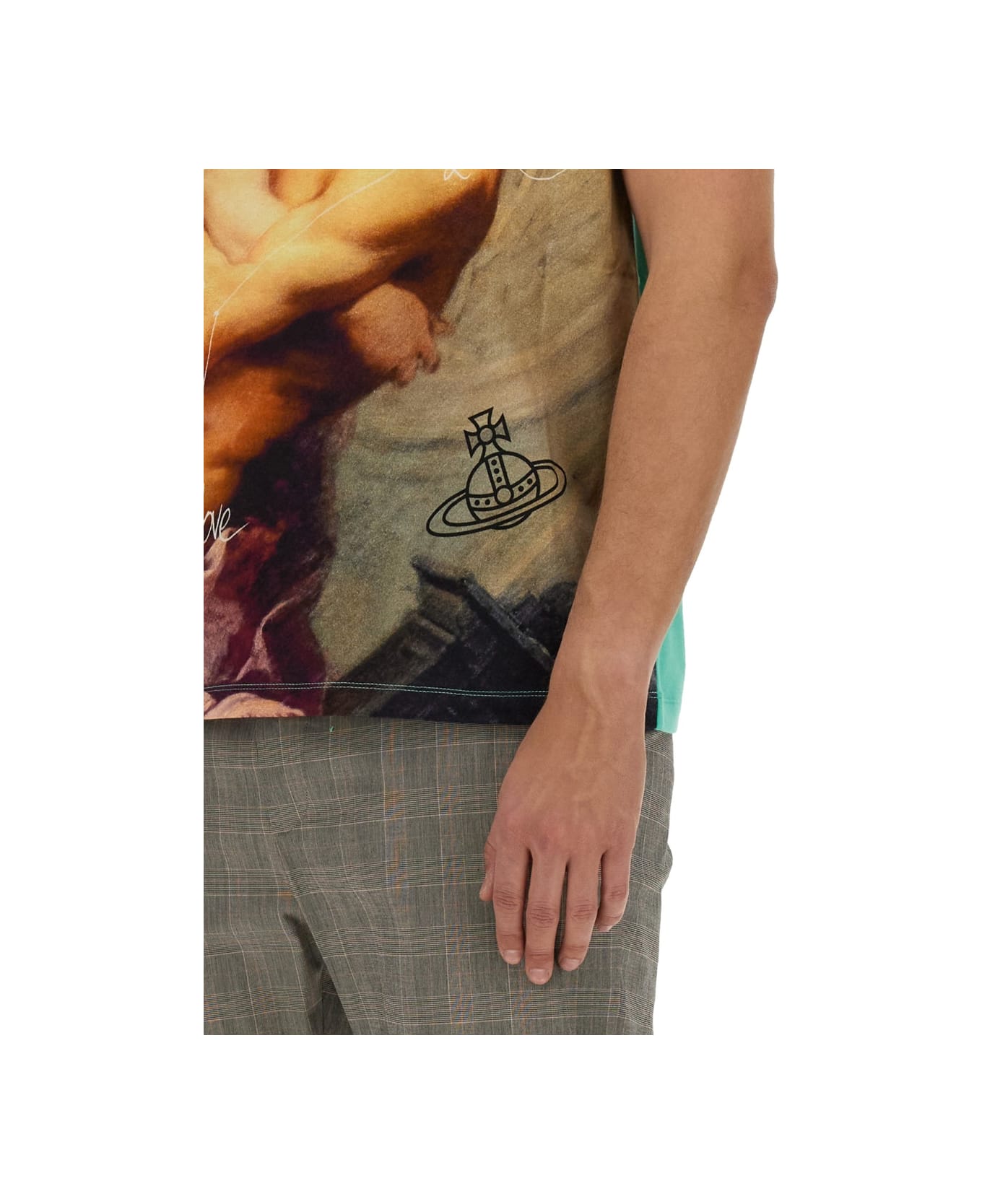 Vivienne Westwood T-shirt With Print - MULTICOLOUR
