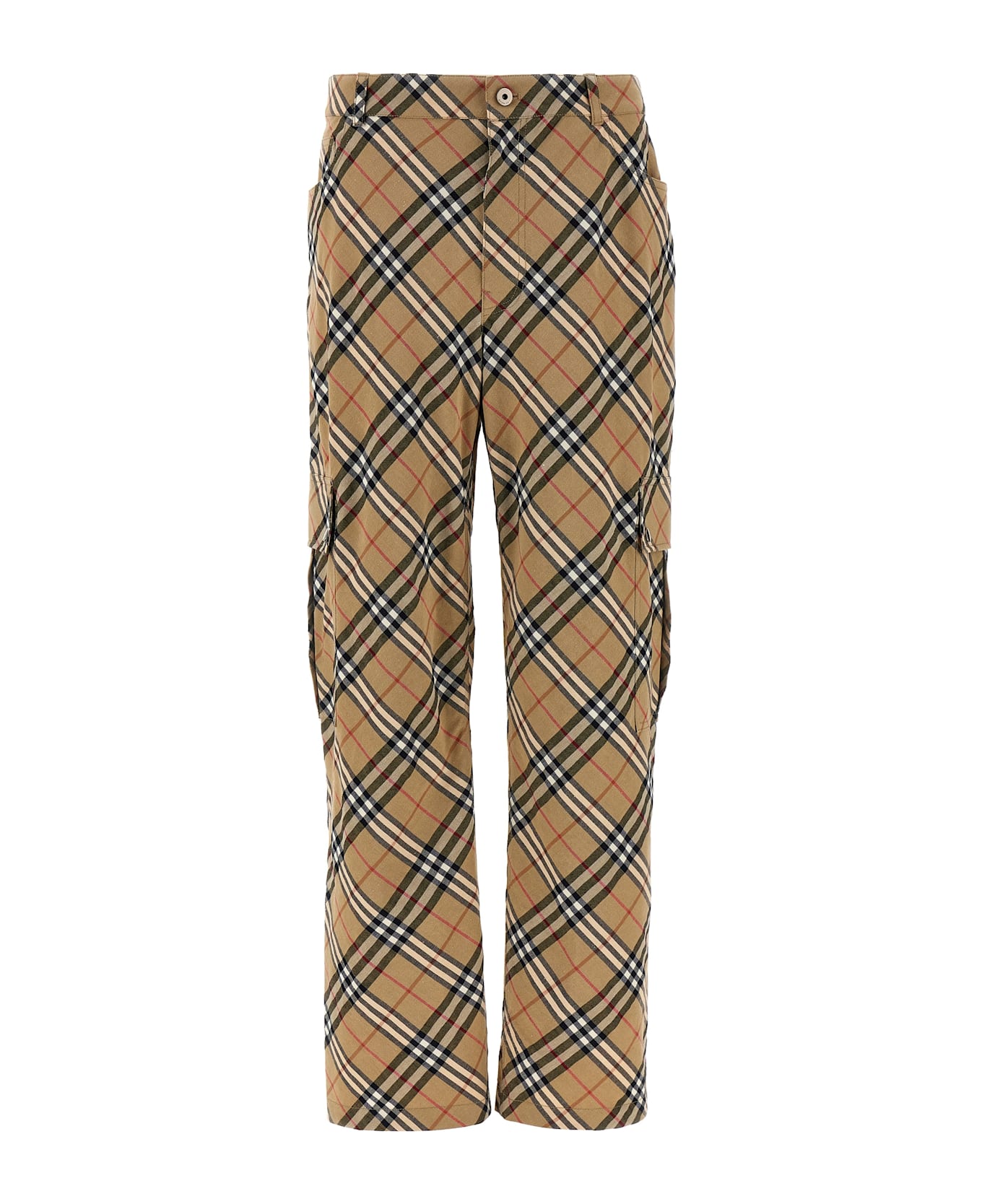 Burberry Cargo Pocket Pants - Beige