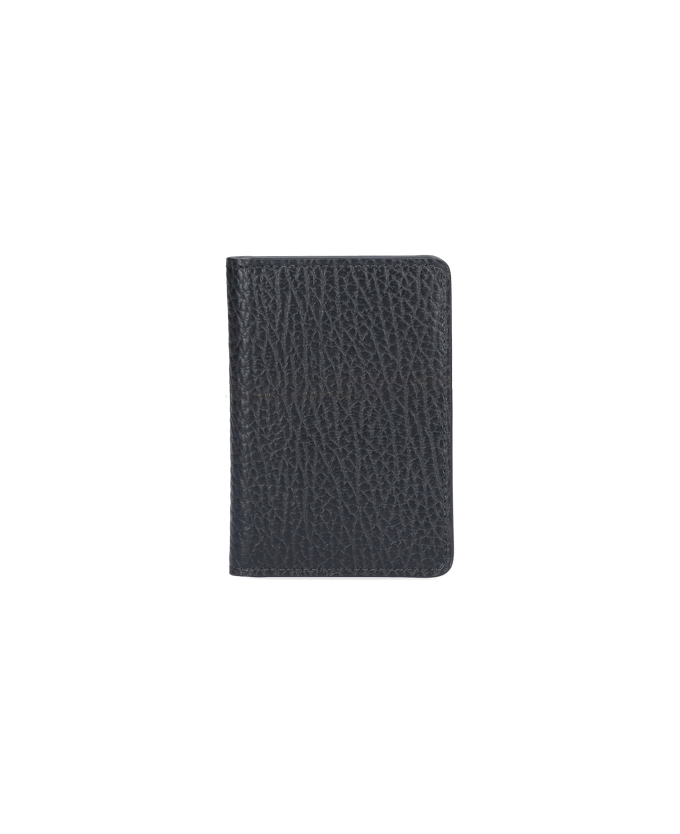 Maison Margiela 'four Stitches' Card Holder - Black  