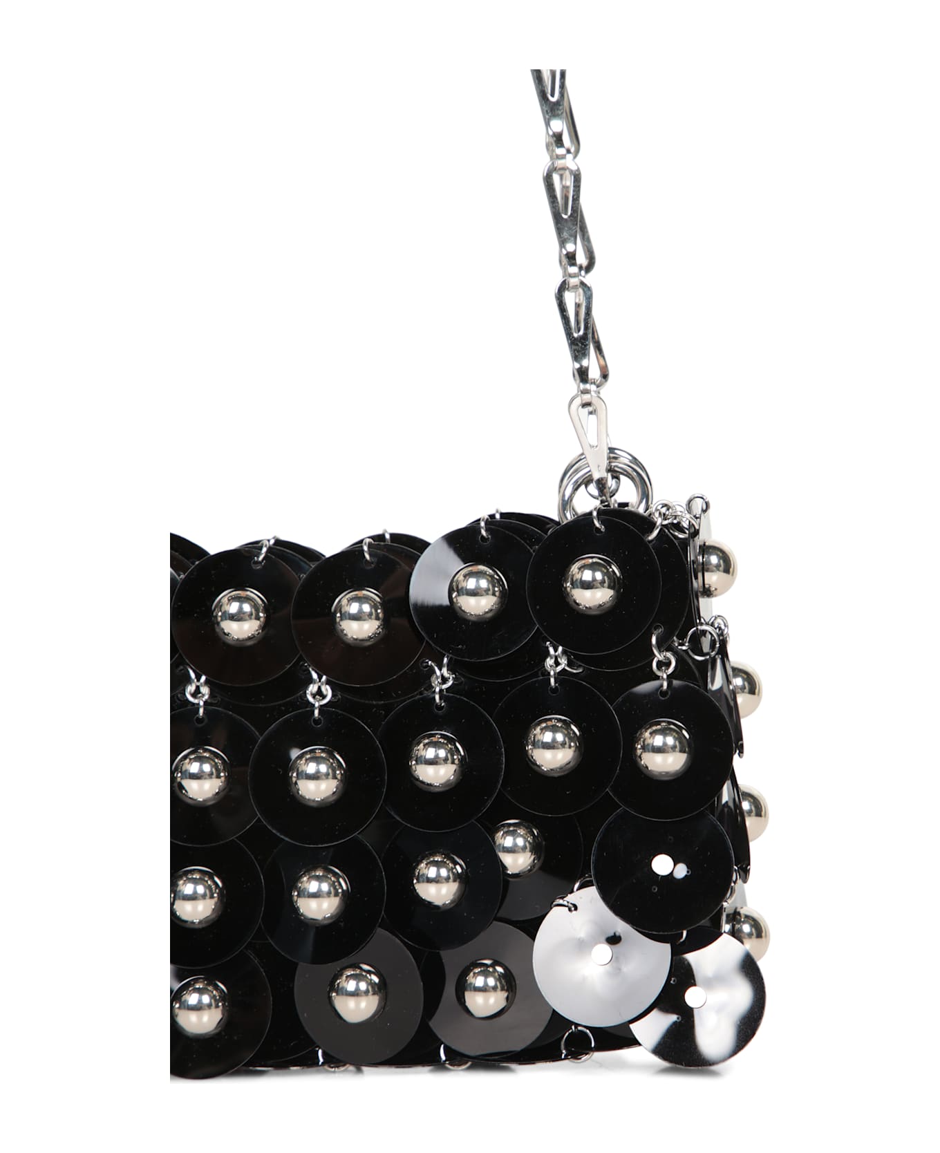 Paco Rabanne Sparkle Shoulder Bag - Black