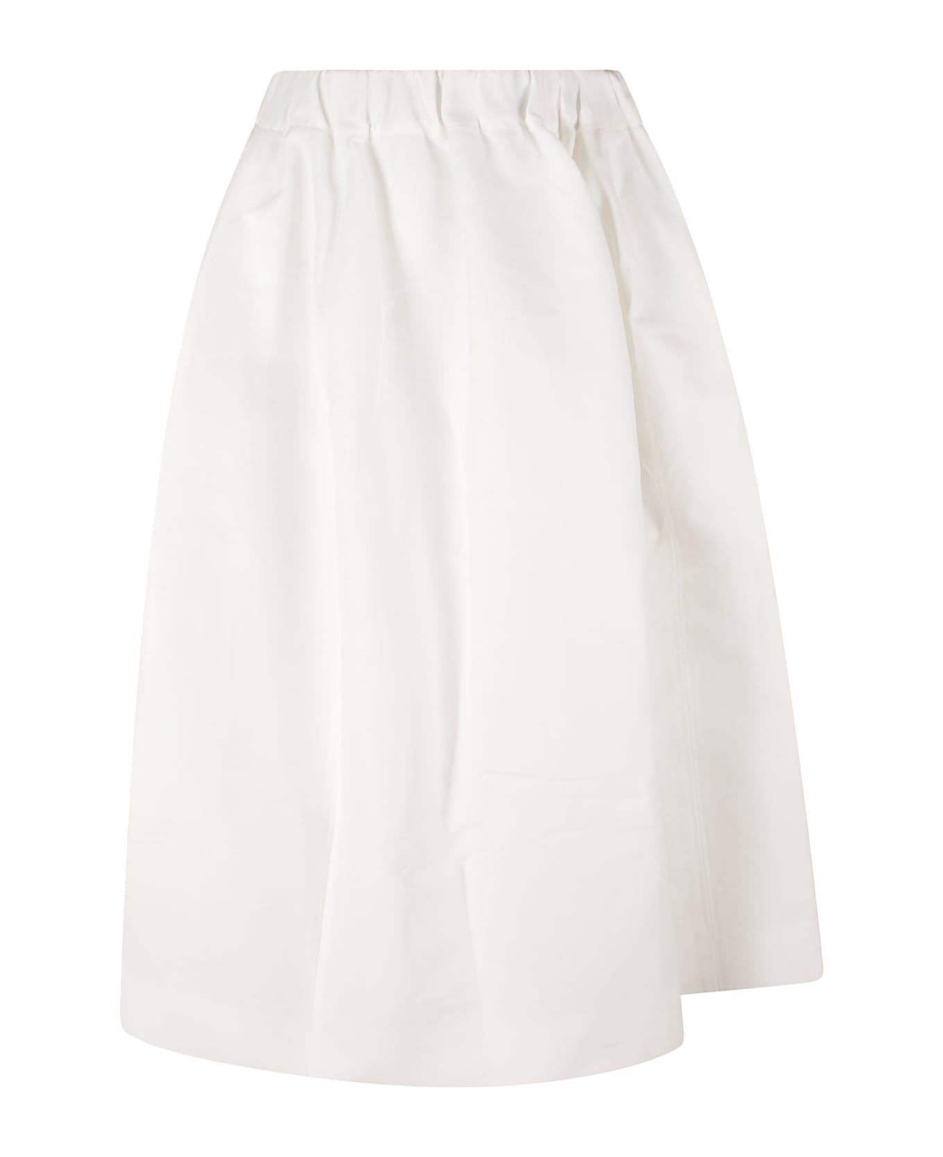 Marni Elastic Waist Skirt - Lily White