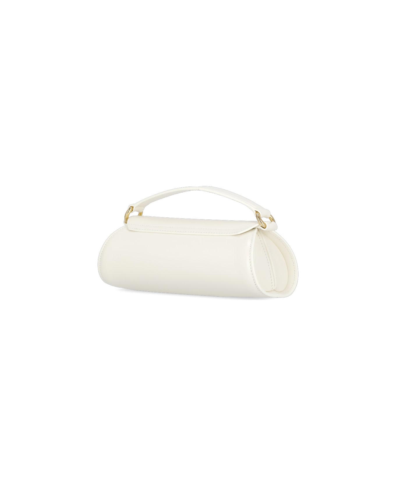 Jil Sander Natural Cannolo Mini Bag - White