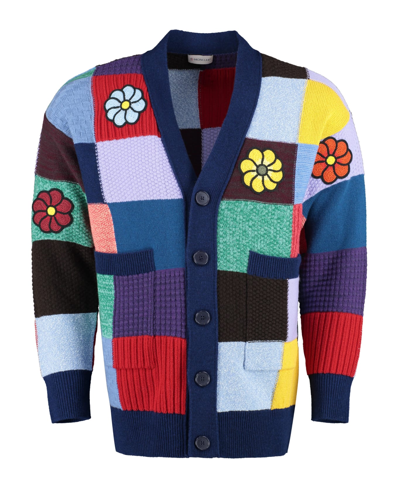Moncler Genius 1 Moncler Jw Anderson - Wool And Cashmere Cardigan - Multicolor カーディガン