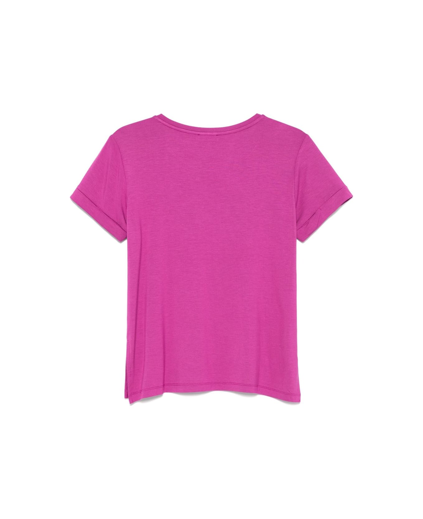Emporio Armani Logo T-shirt - Purple