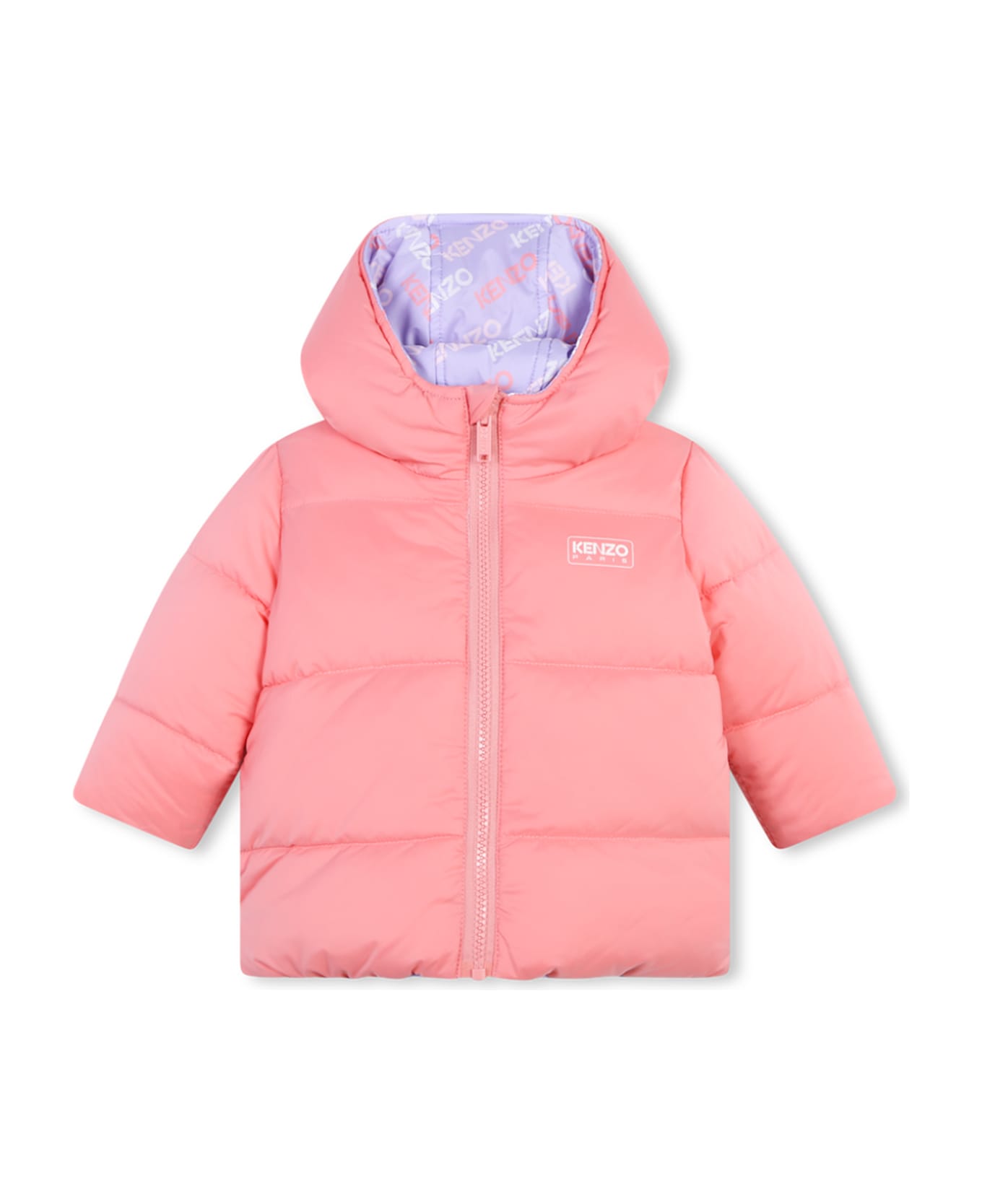 Kenzo Kids Down Jackets - Fuchsia