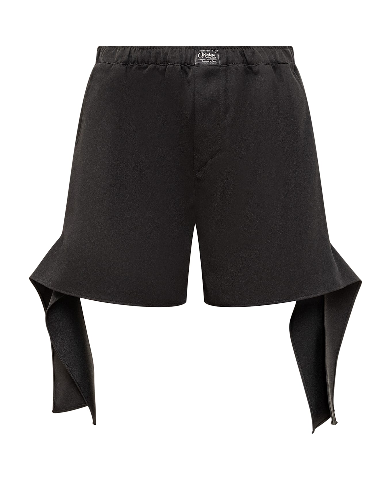 Coperni Knotted Shorts - BLACK