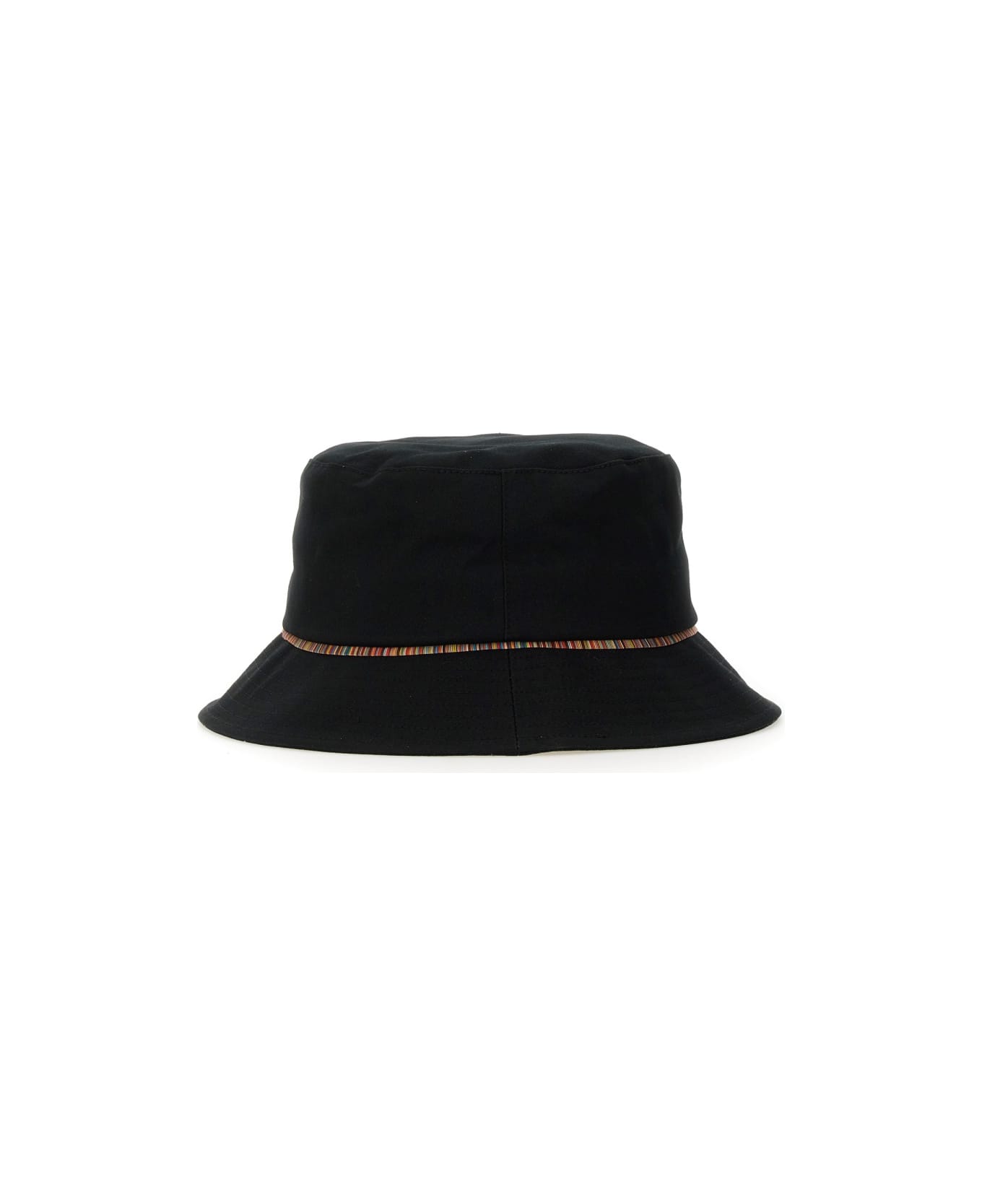 Paul Smith Bucket Hat With Logo - BLACK