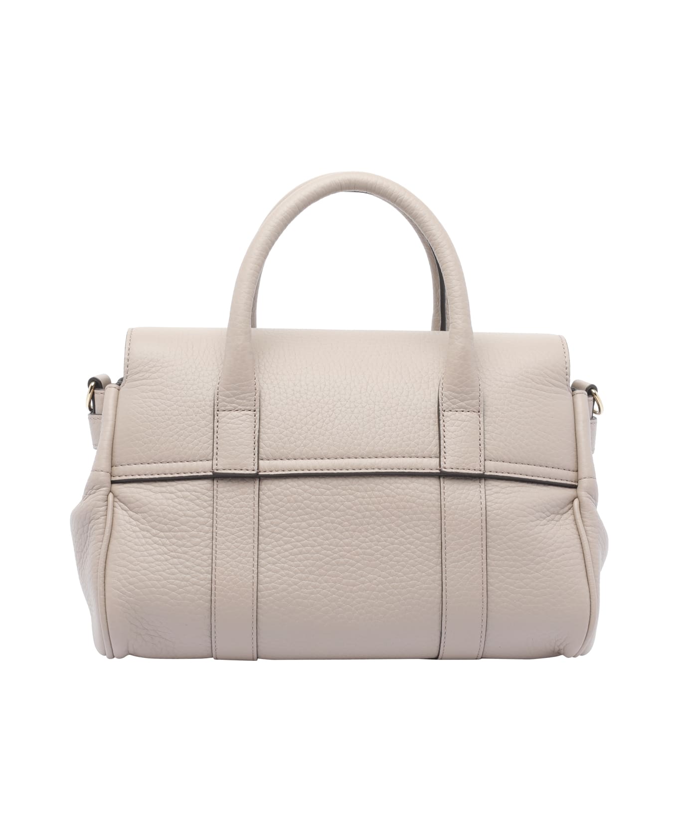 Mulberry Small Bayswater Satchel Bag - Beige