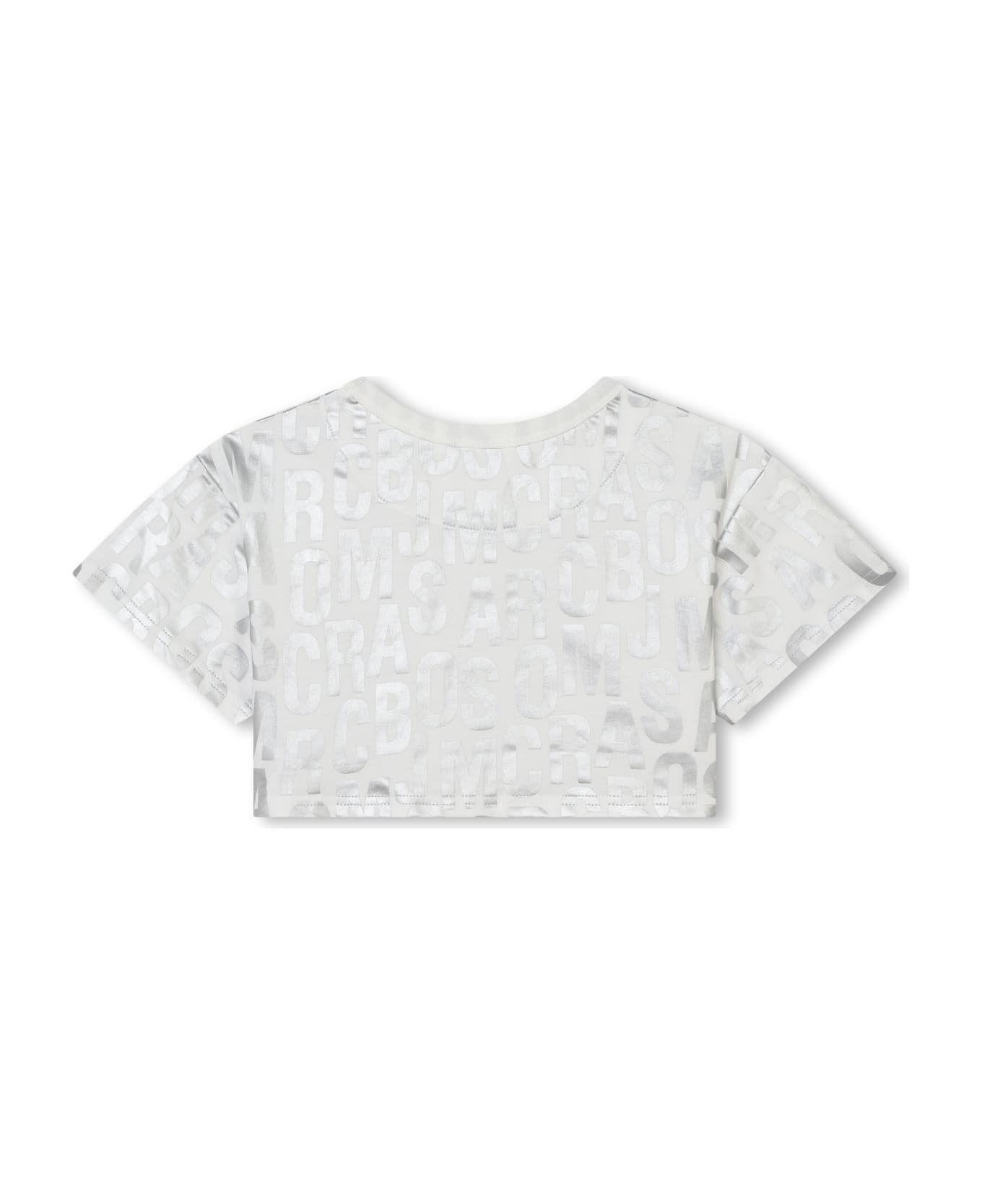 Marc Jacobs T-shirt Con Stampa - Silver Tシャツ＆ポロシャツ