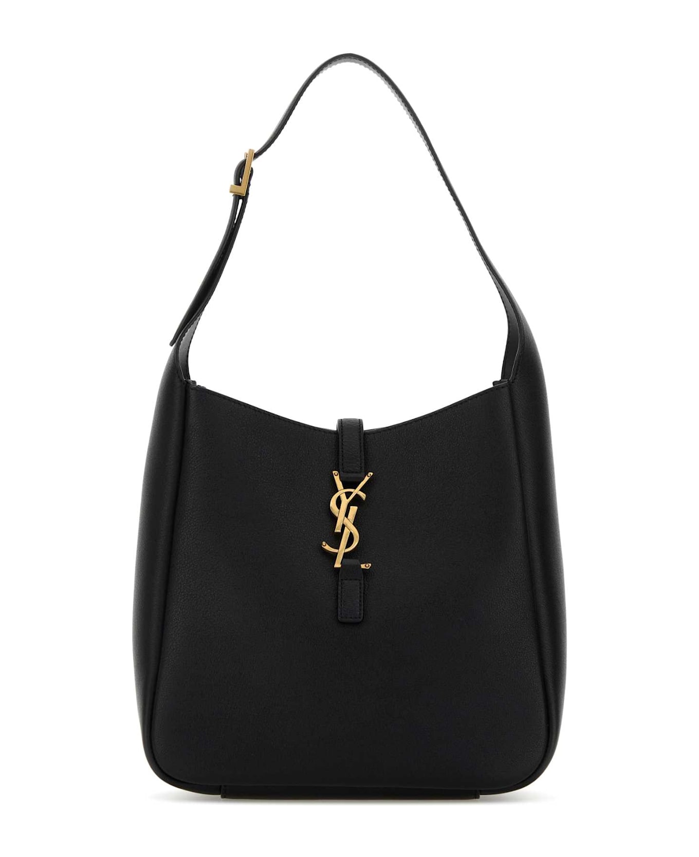 Saint Laurent Black Leather Le 5 ã¡ 7 Shoulder Bag - NERO