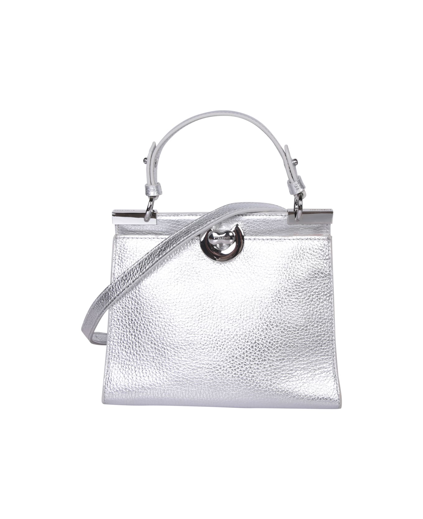 Coccinelle Binxie Mini Silver Bag - Metallic トートバッグ