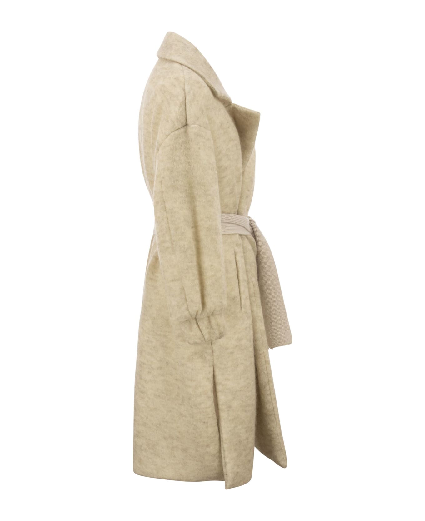 Fabiana Filippi Mohair And Wool Blend Padded Coat | italist, ALWAYS ...