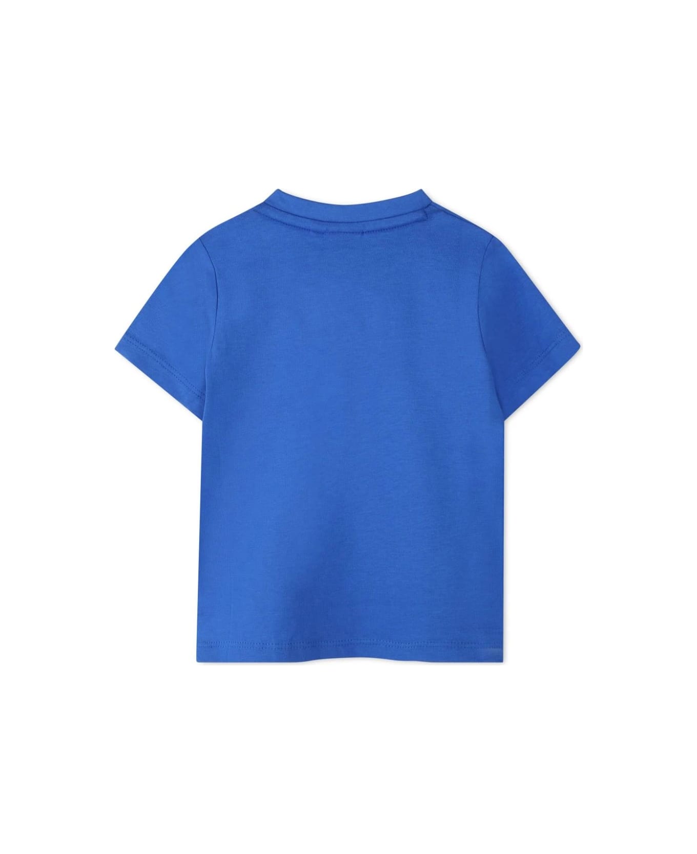 Hugo Boss T-shirt Con Stampa - Blue