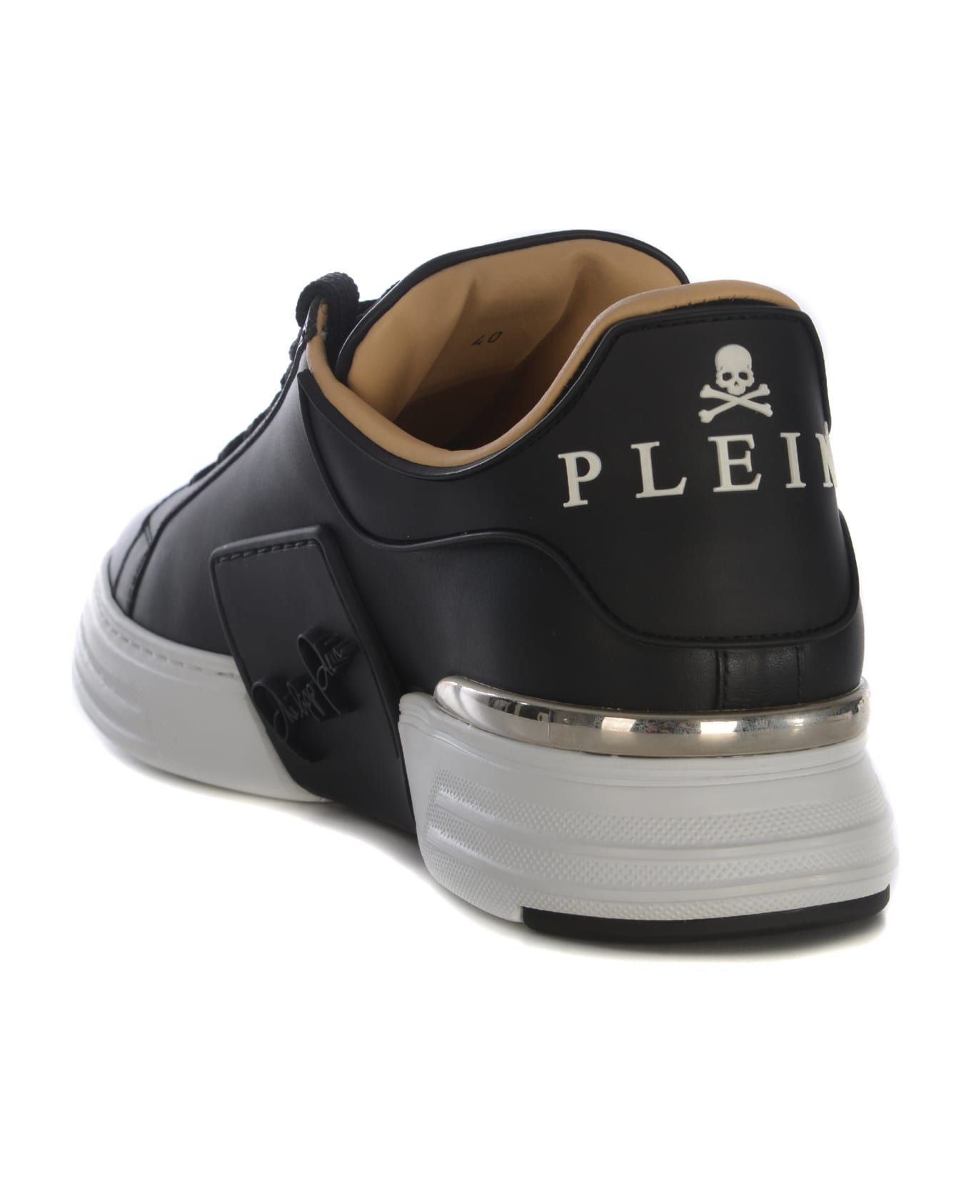 Philipp Plein Sneakers Philipp Plein "phantom" In Leather - Nero スニーカー