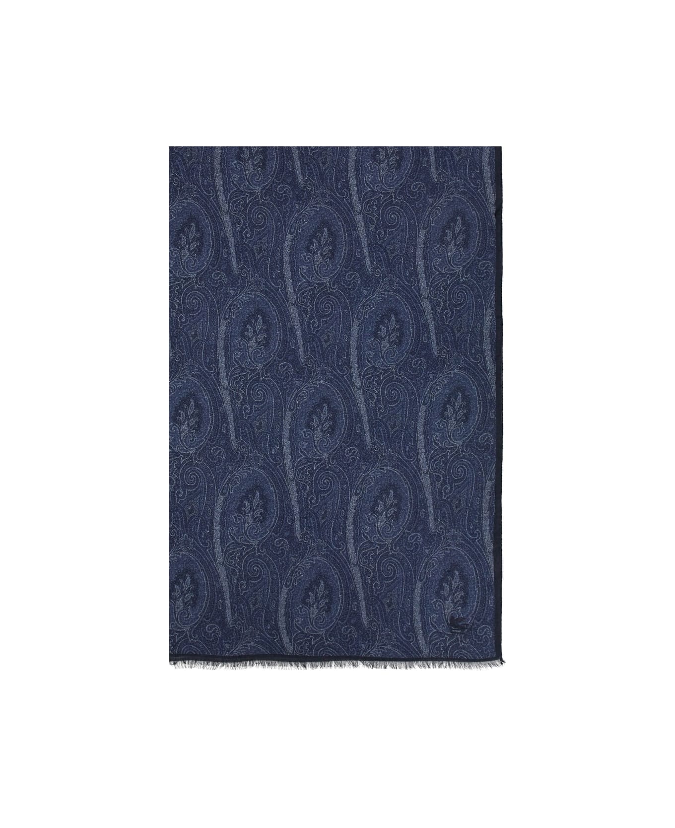 Etro "paisley" Scarf - BLUE