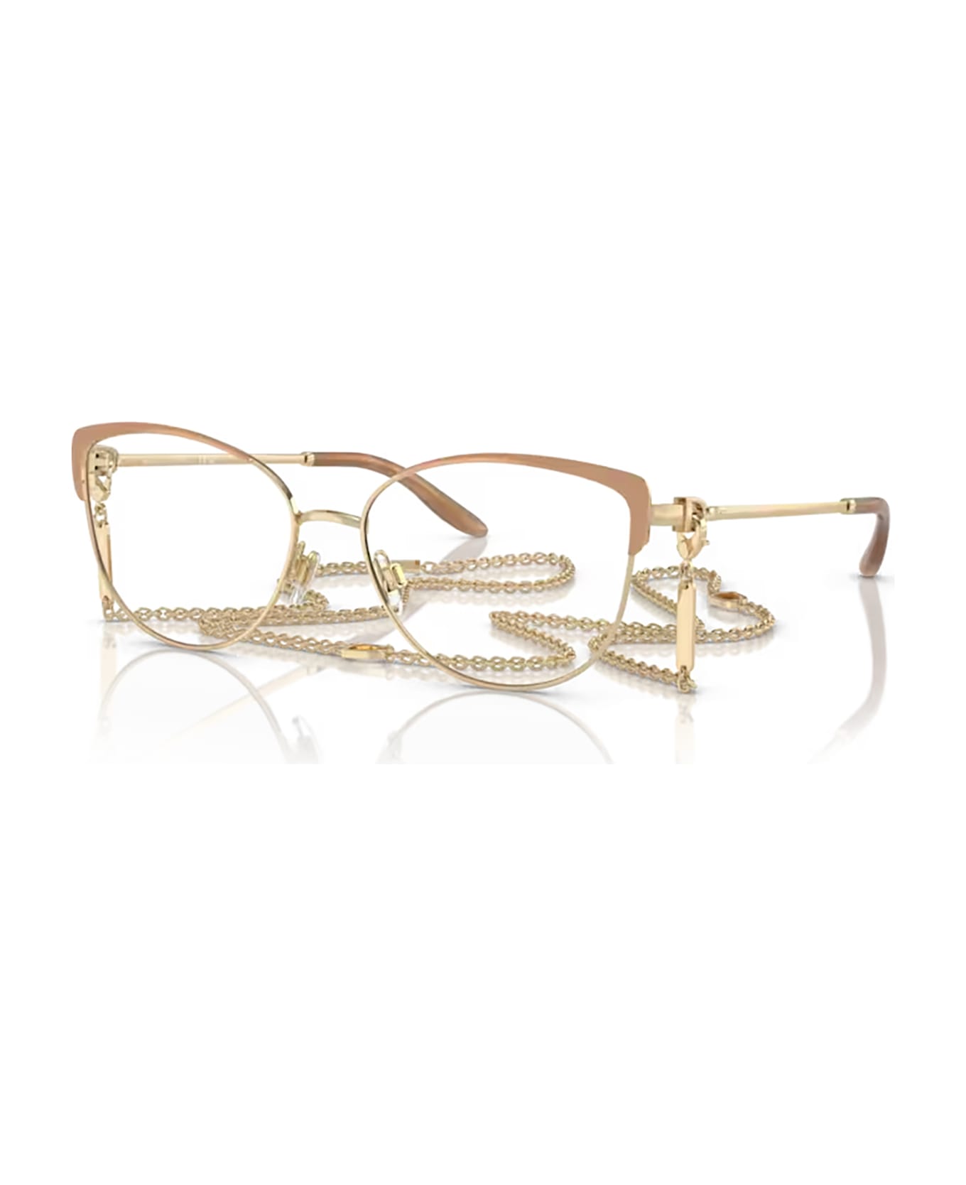 Ralph Lauren Rl5123 Nude / Pale Gold Glasses - Nude / Pale Gold