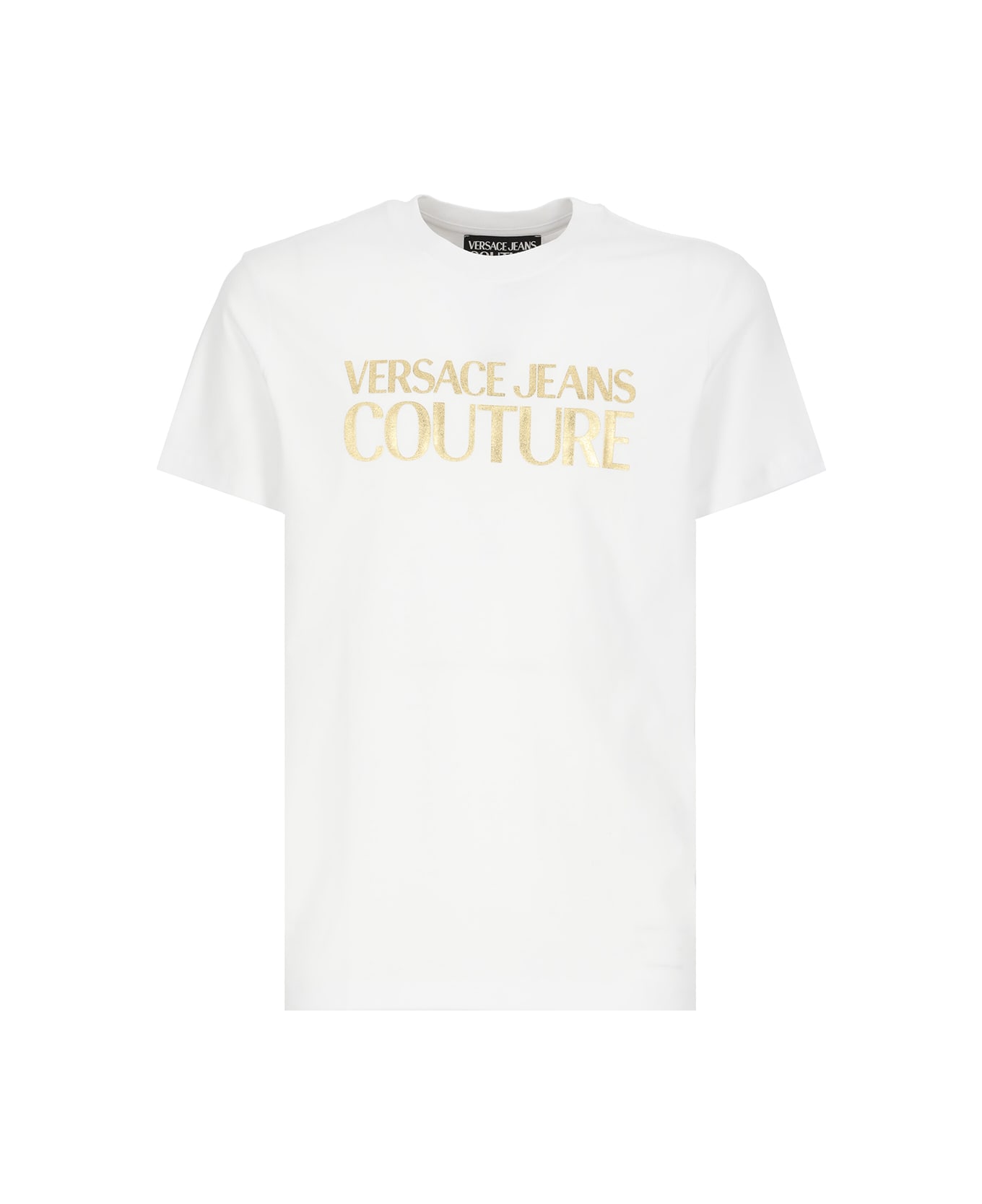 Versace Jeans Couture T-shirt With Logo - White シャツ