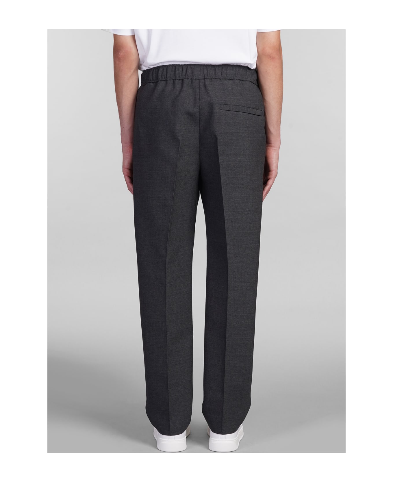 Lanvin Grey Wool Trousers - grey