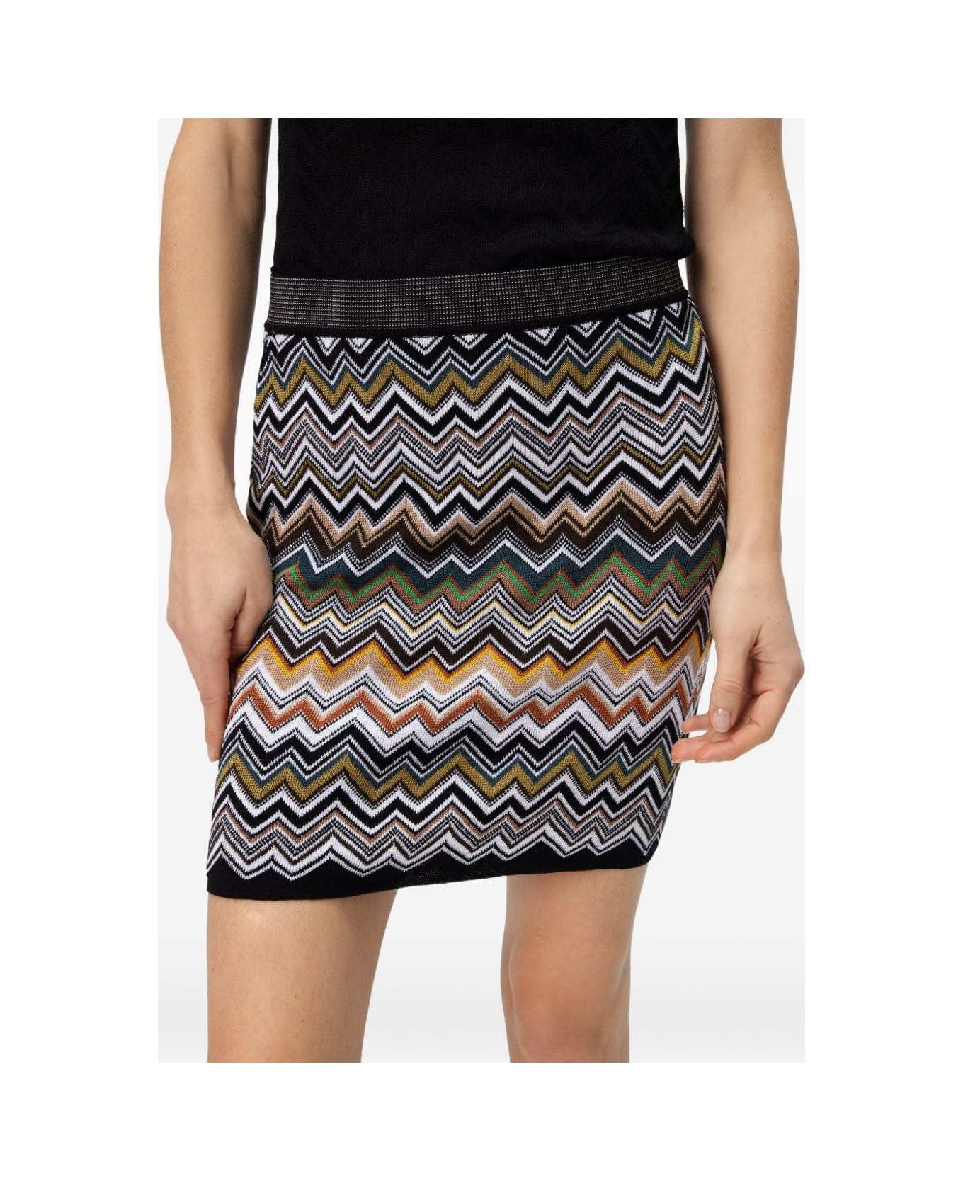 Missoni Wool Blend Skirt - Brown