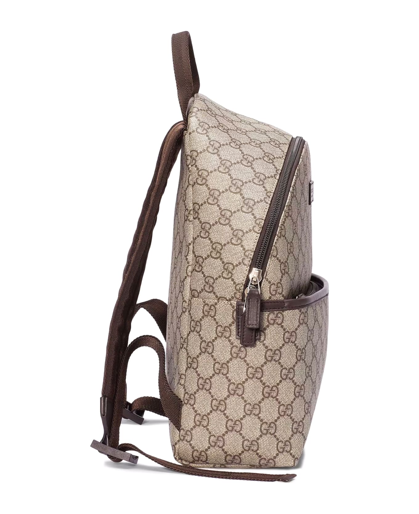 Gucci Supreme Canvas Backpack - BEIGE