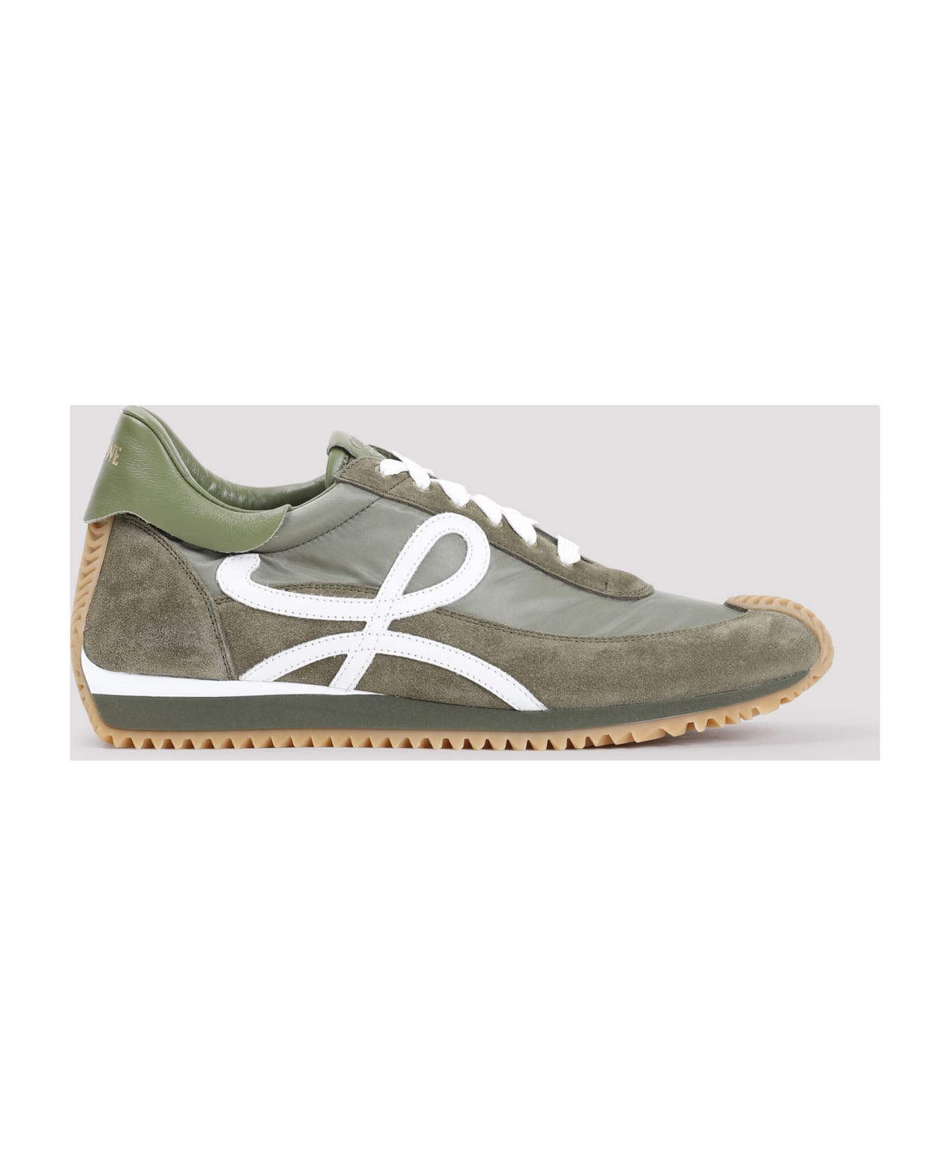 Loewe Flow Runner Sneakers - Olive White スニーカー