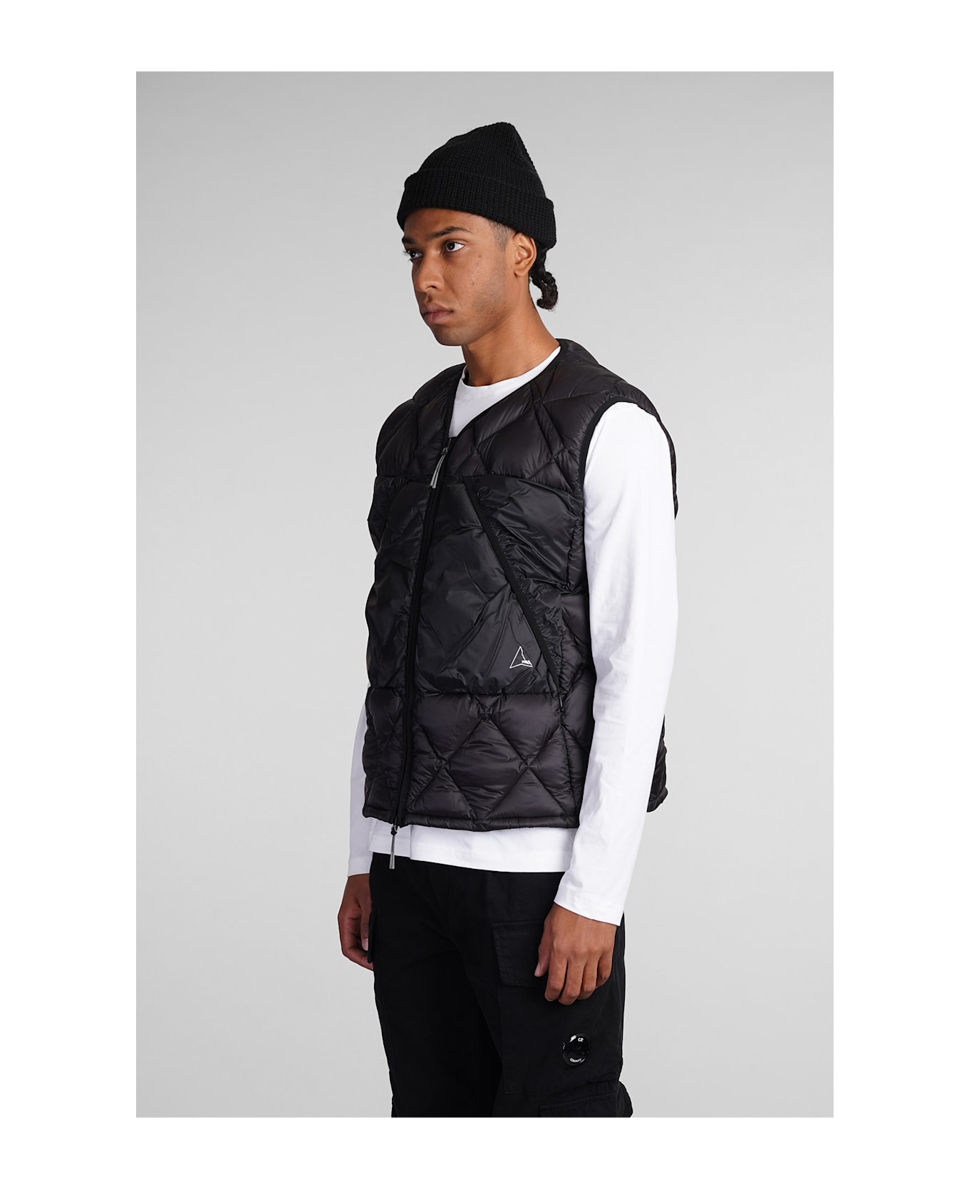 ROA Vest In Black Polyamide - black