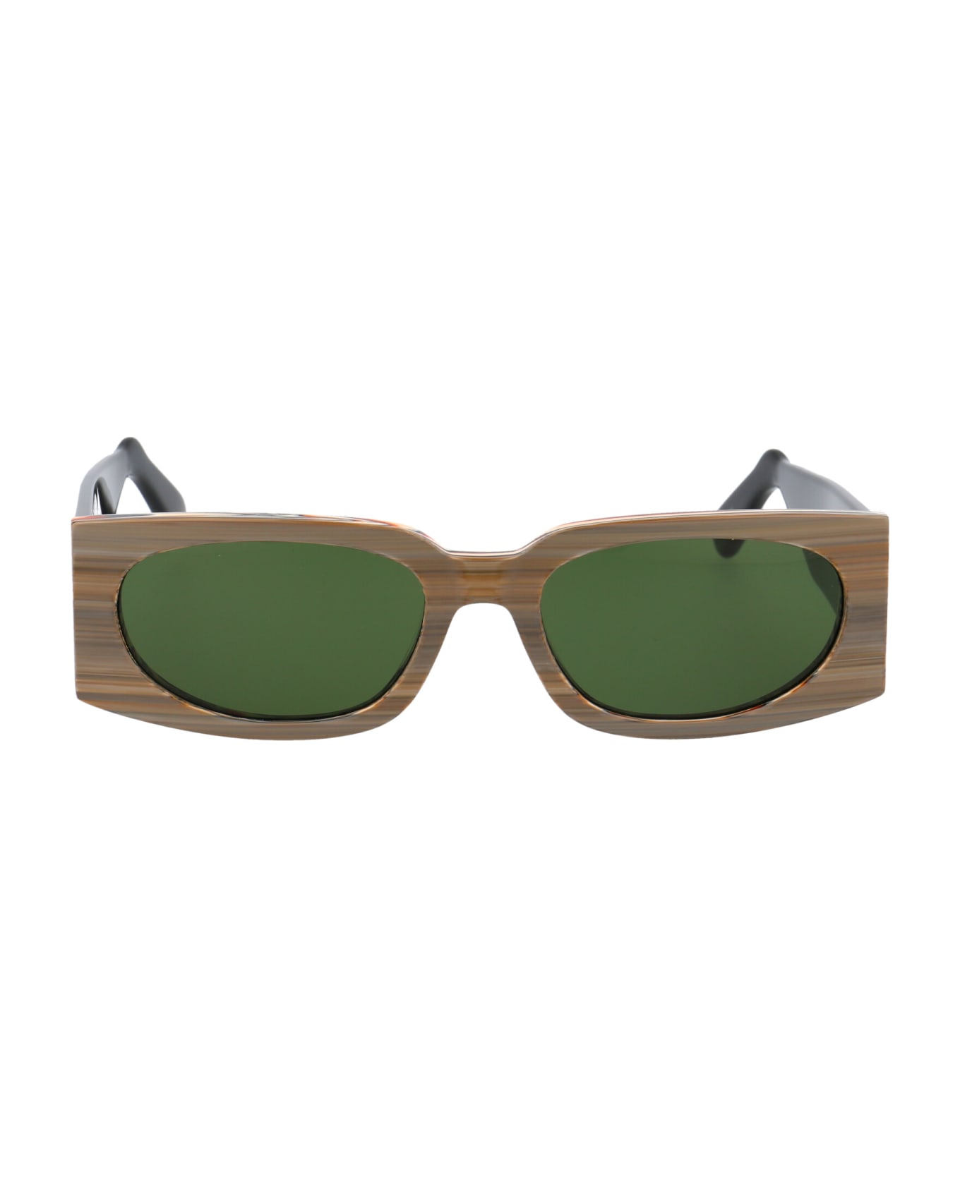 GCDS Gd0016 Sunglasses - 60N BROWN サングラス