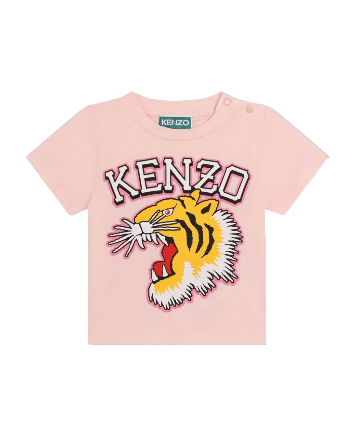 Kenzo Cotton T-shirt - Rose