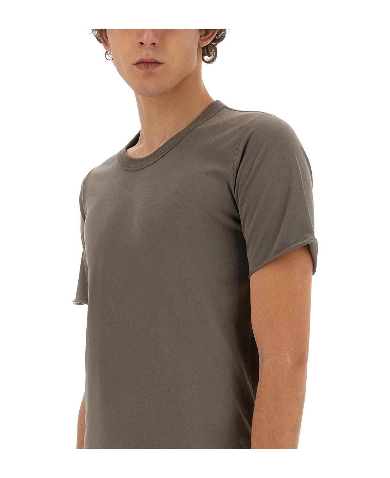 Rick Owens Basic T-shirt - Dust