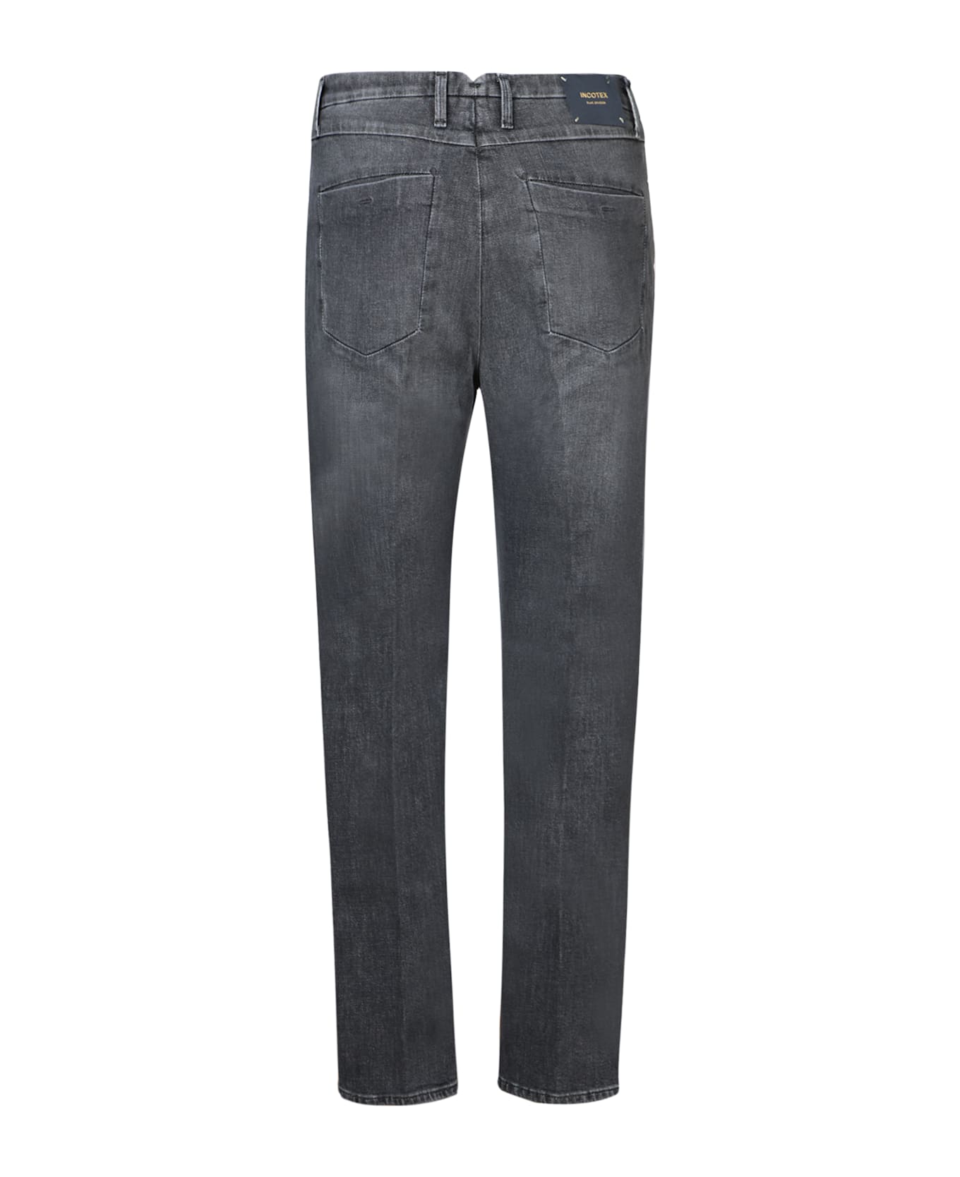 Incotex Dark Grey Sartorial Denim Jeans - Grey