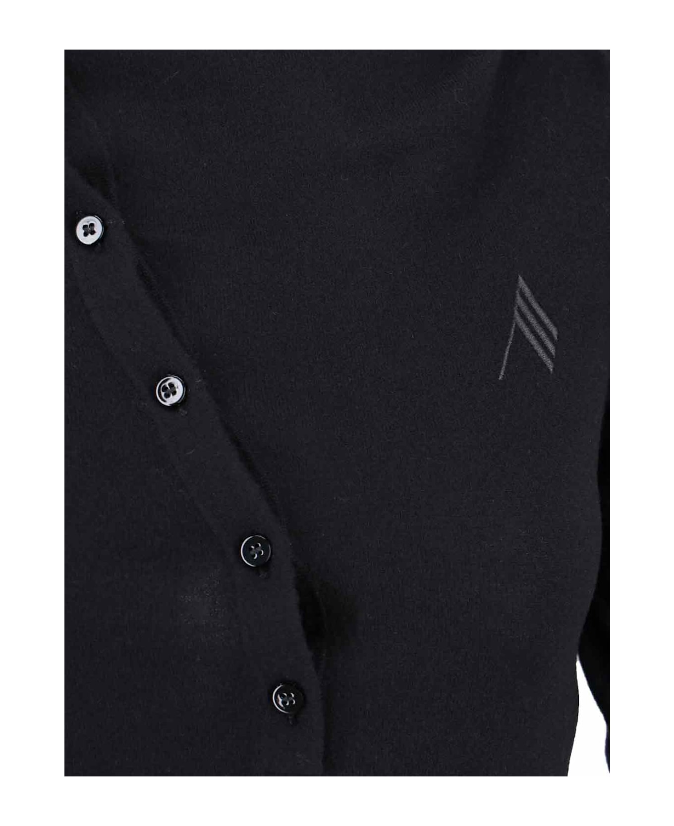 The Attico Logo Mini Dress - Black