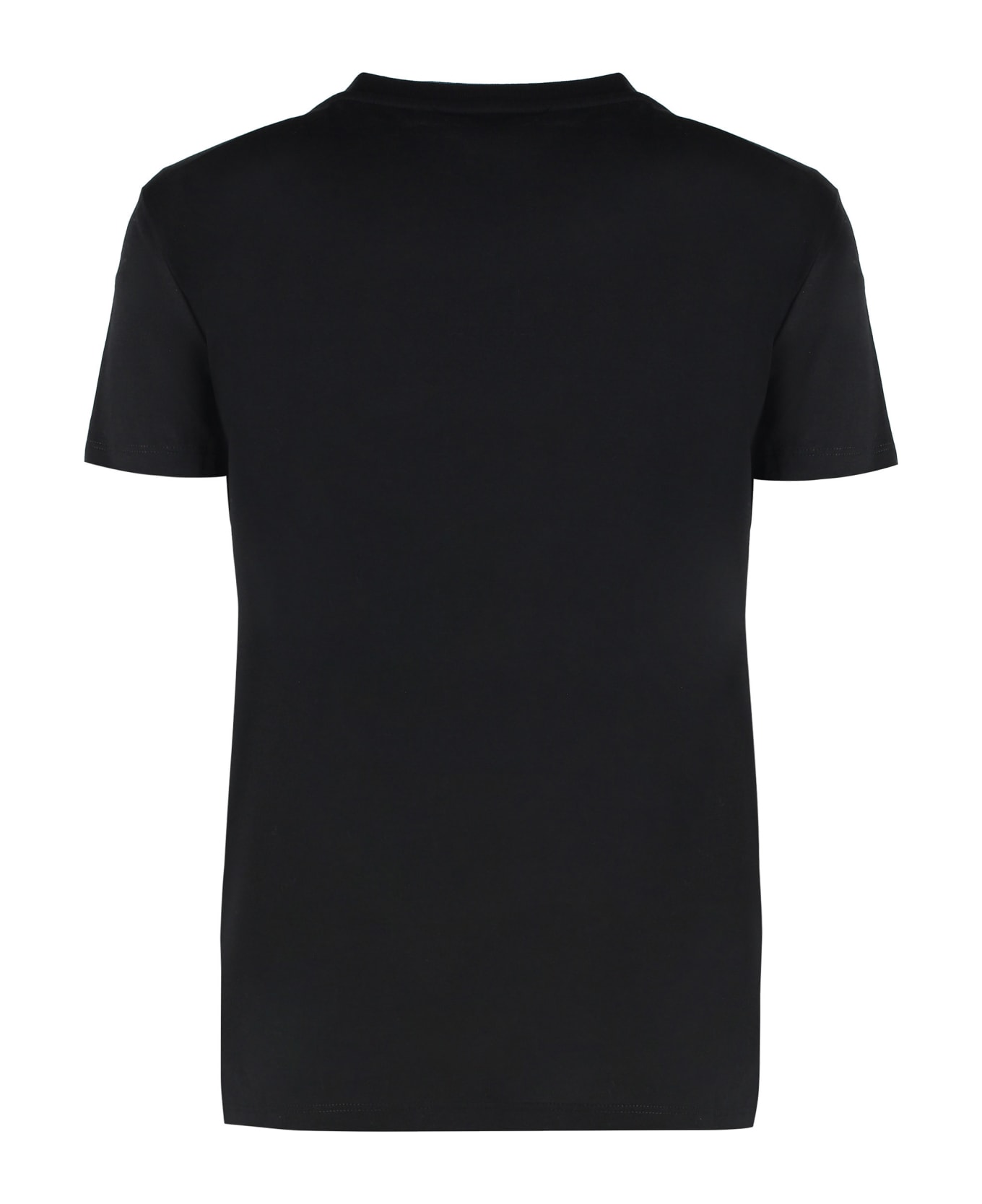 Max Mara Elmo Cotton Crew-neck T-shirt - black