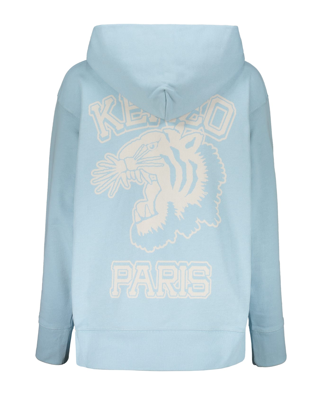 Kenzo Cotton Hoodie - Light Blue