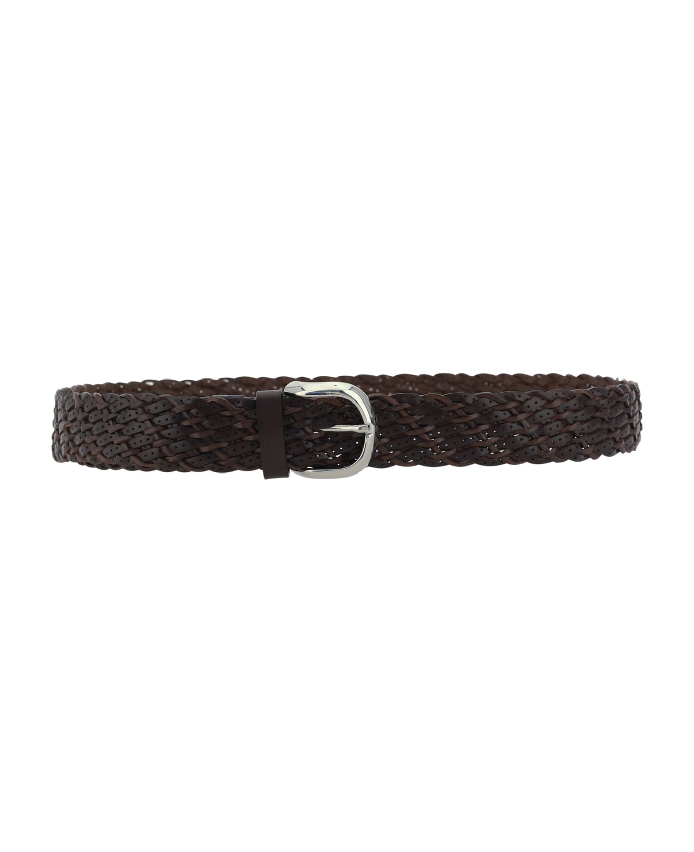 Brunello Cucinelli Leather Belt - Testa Di Moro