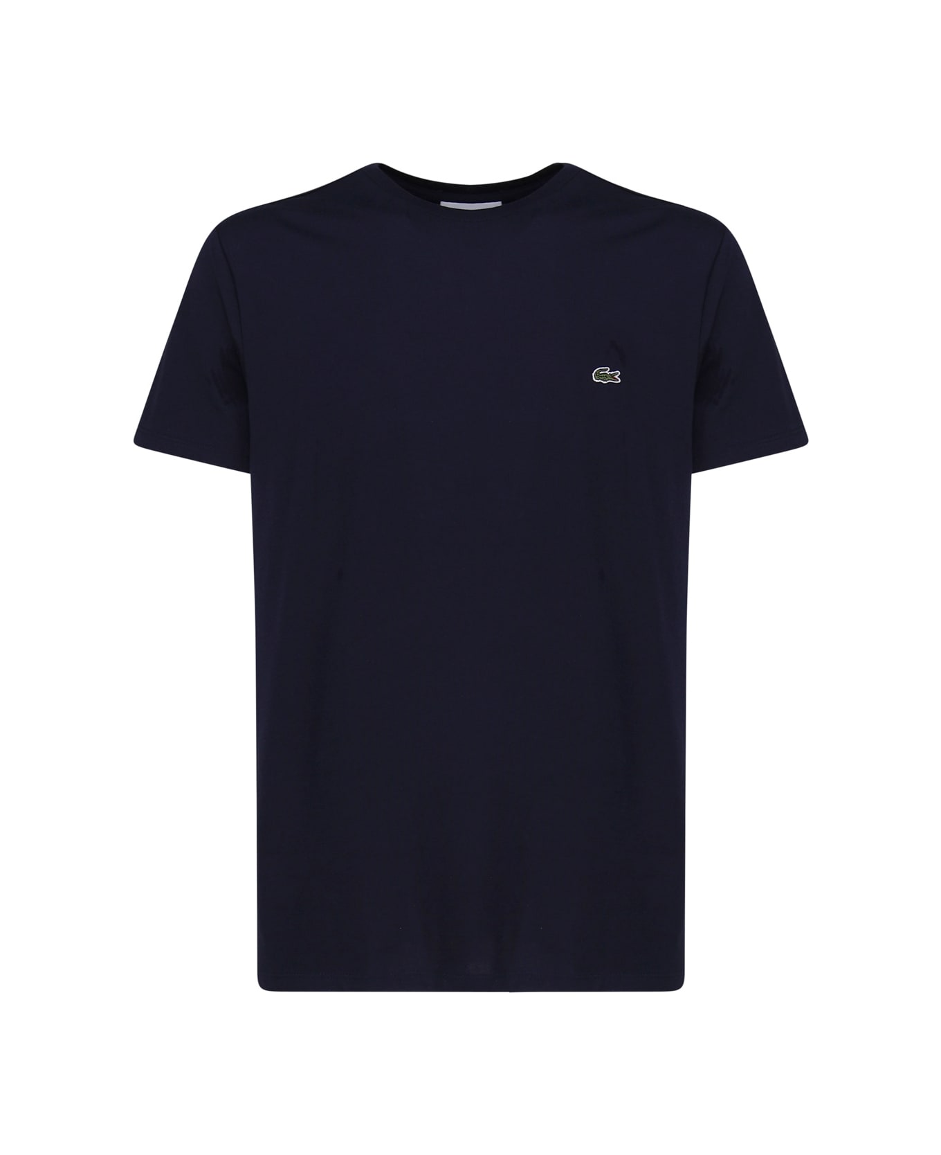 Lacoste Navy Blue T-shirt In Cotton Jersey Lacoste シャツ