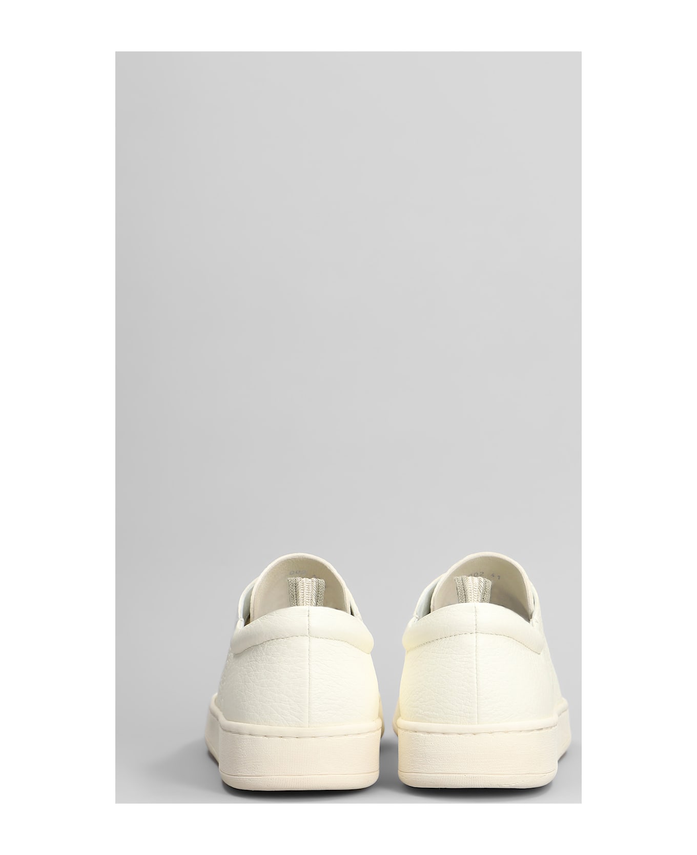 Officine Creative Once 002 Sneakers In White Leather - white