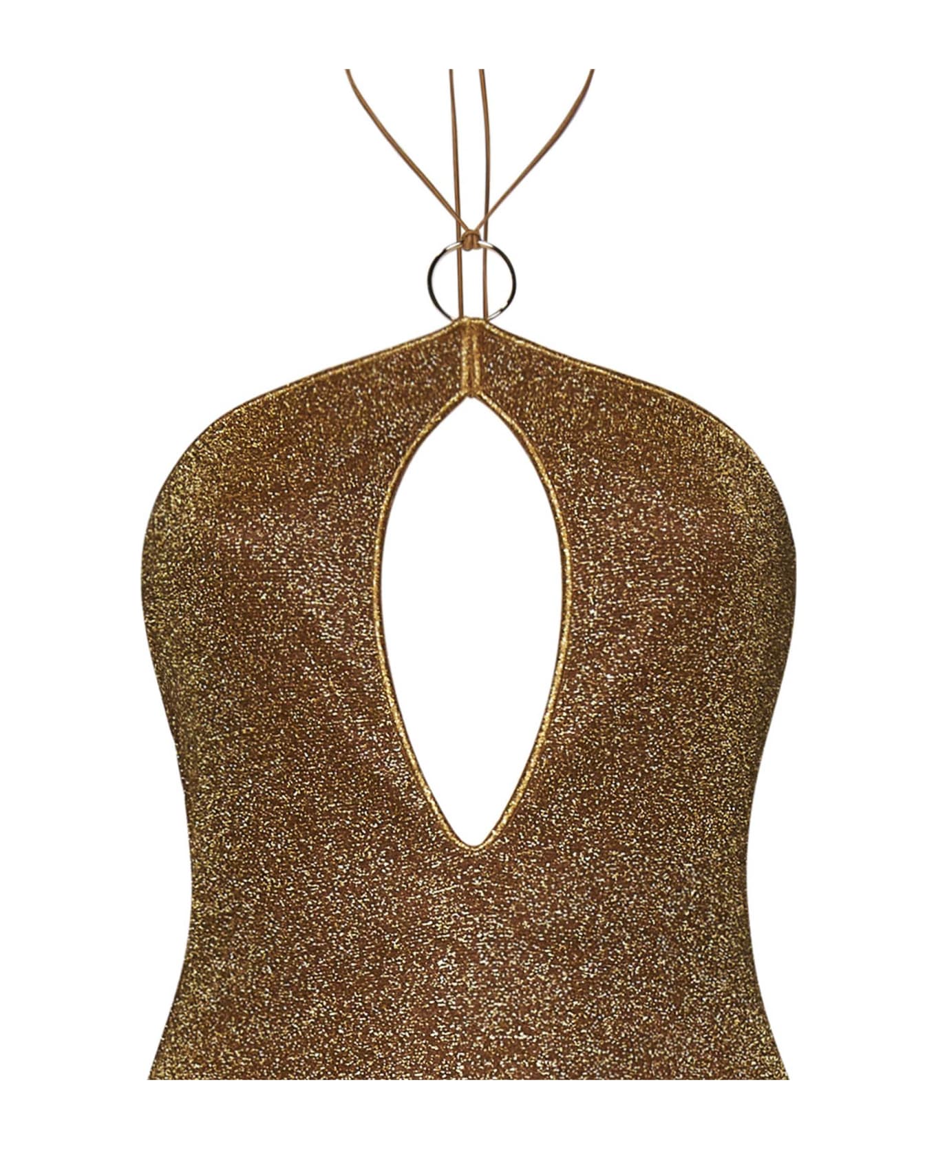 Oseree Osèree Lumière Ring Swimsuit - Brown
