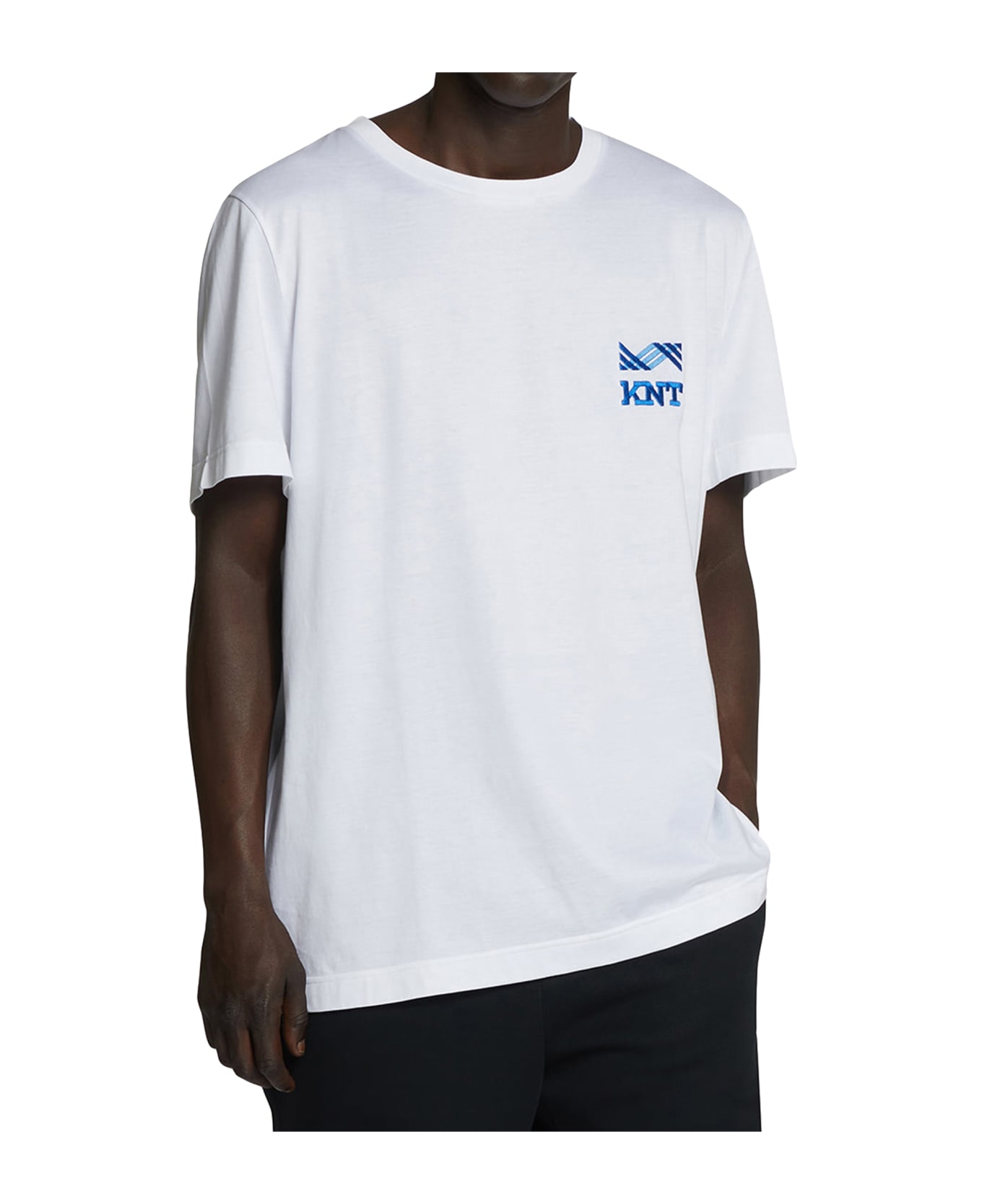 Kiton T-shirt Cotton - WHITE シャツ