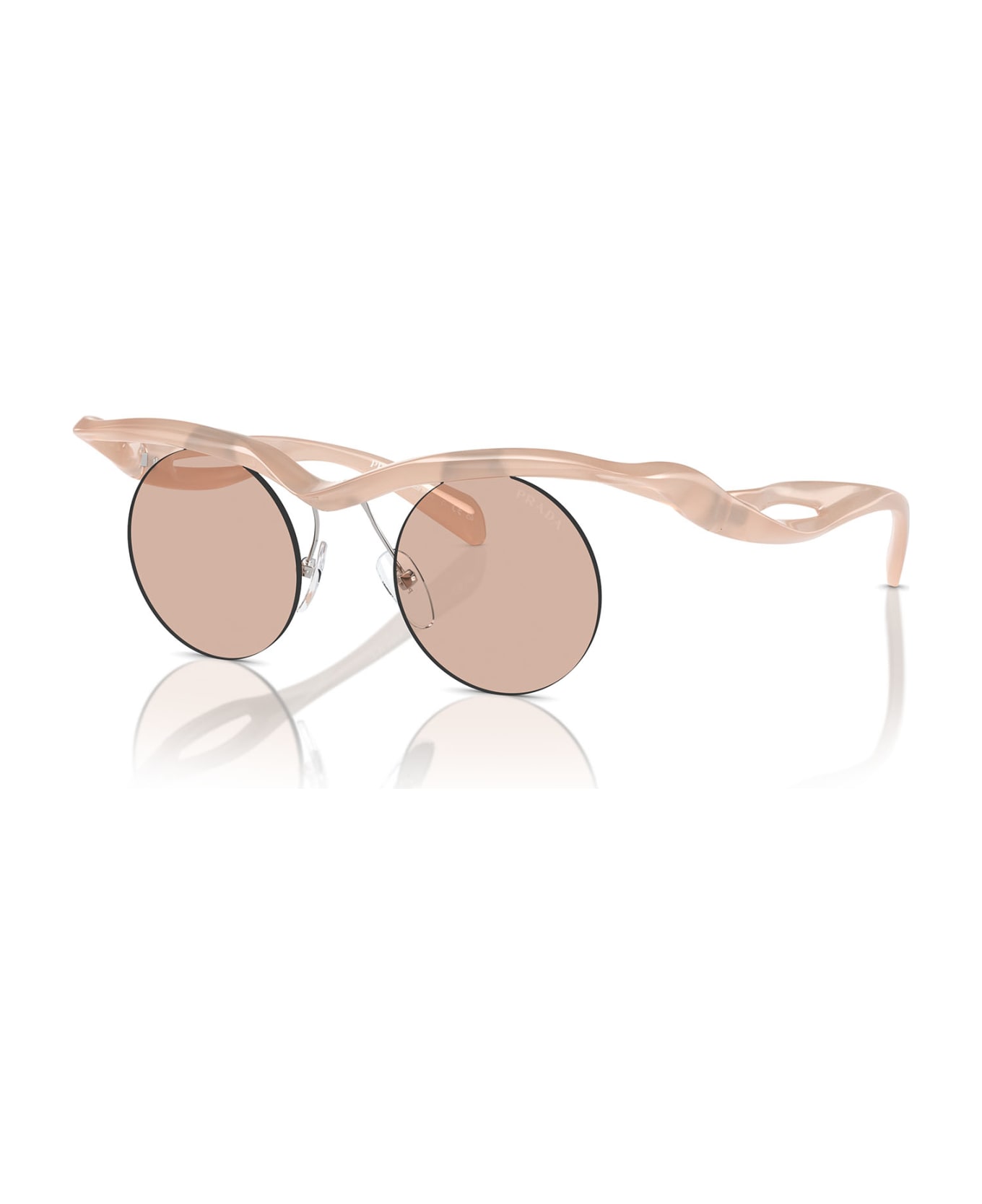 Prada Eyewear Pr A24s Opal Peach Sunglasses - Opal Peach