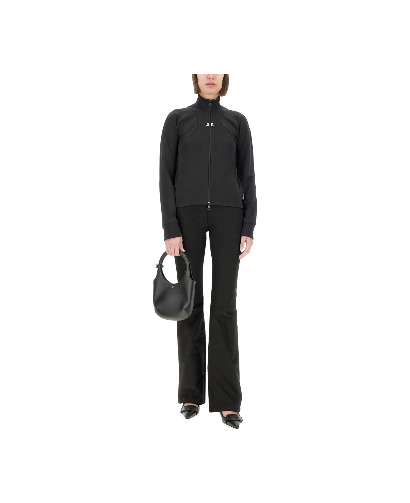 Courrèges Interlock Scuba Jacket - BLACK ジャケット