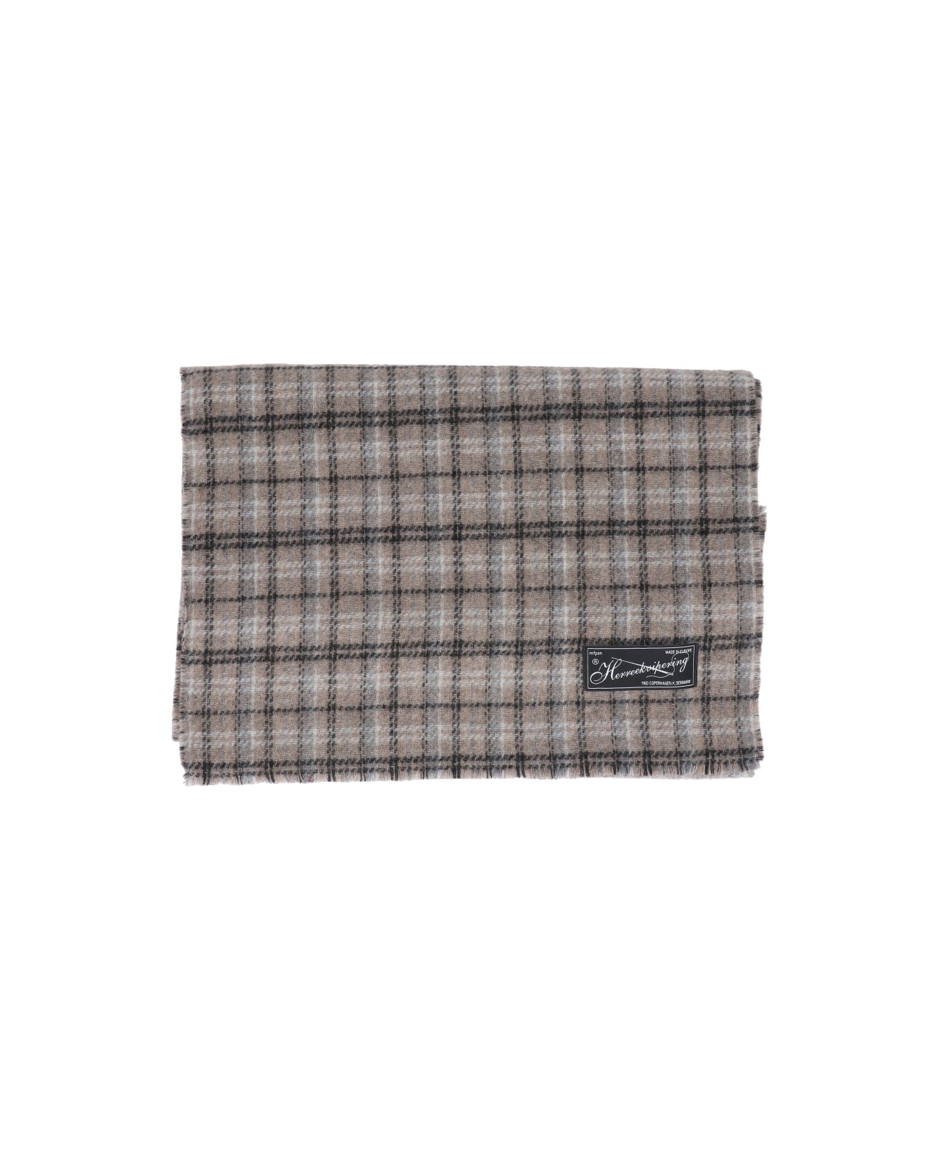 mfpen Wool Blend Scarf - Brown