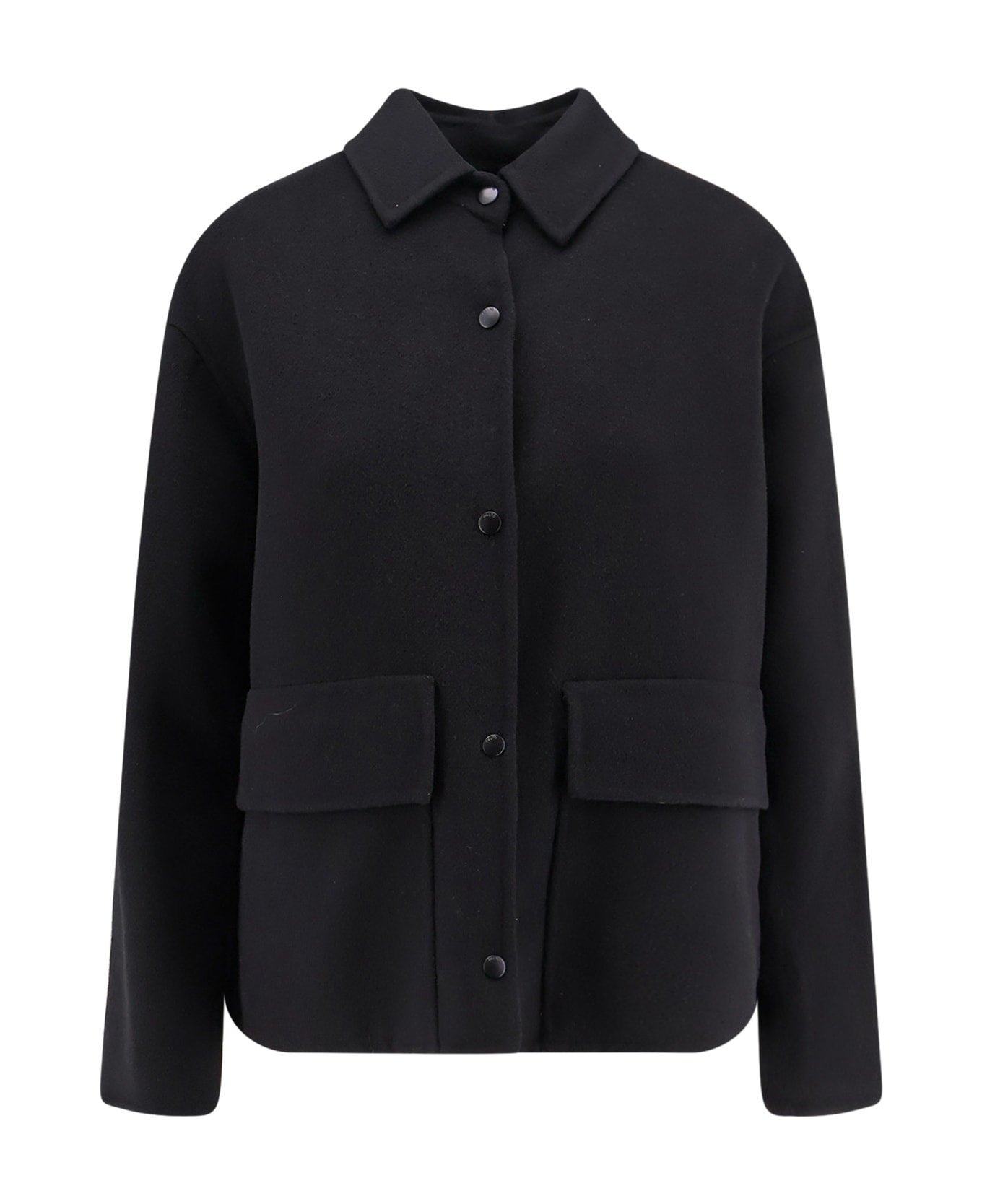 Paltò Susanna Wool Coat - Black