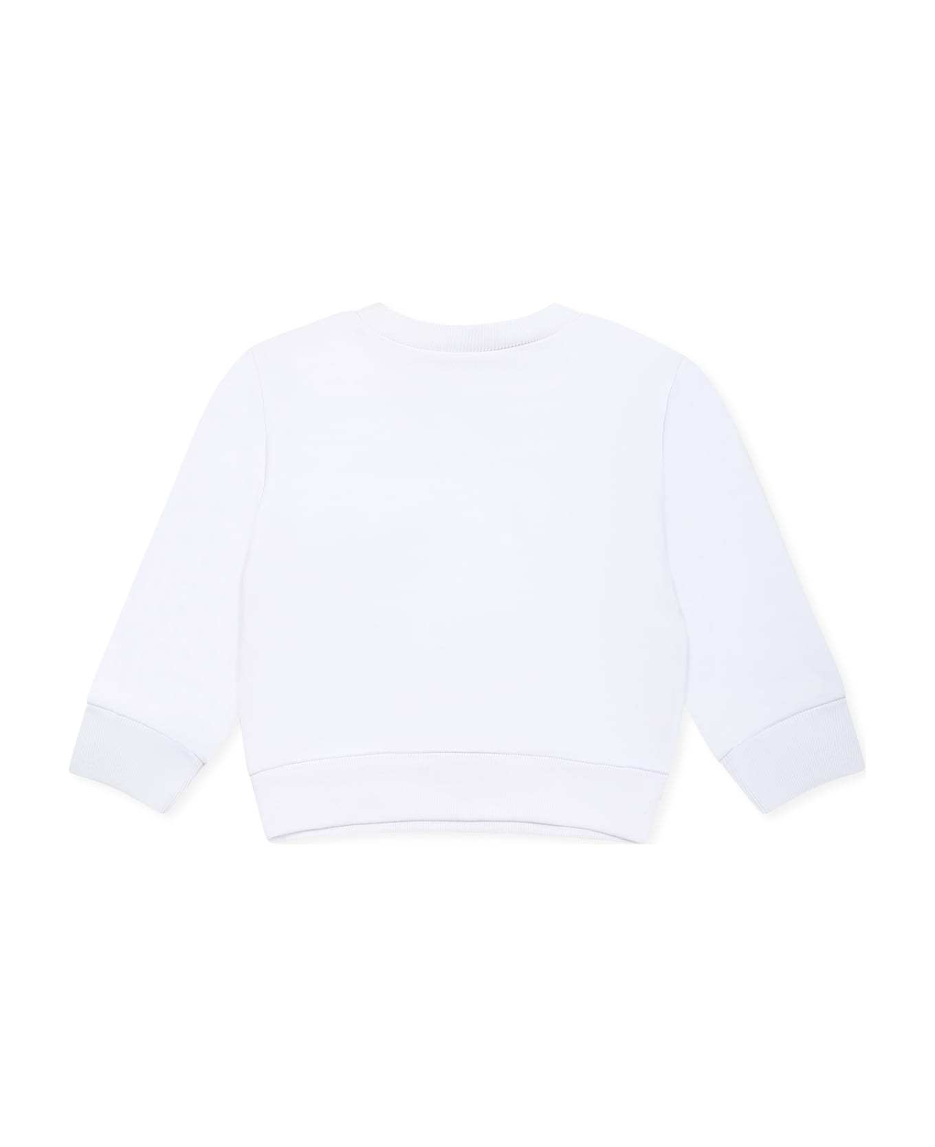 Dsquared2 White Sweatshirt For Baby Boy With Logo - White