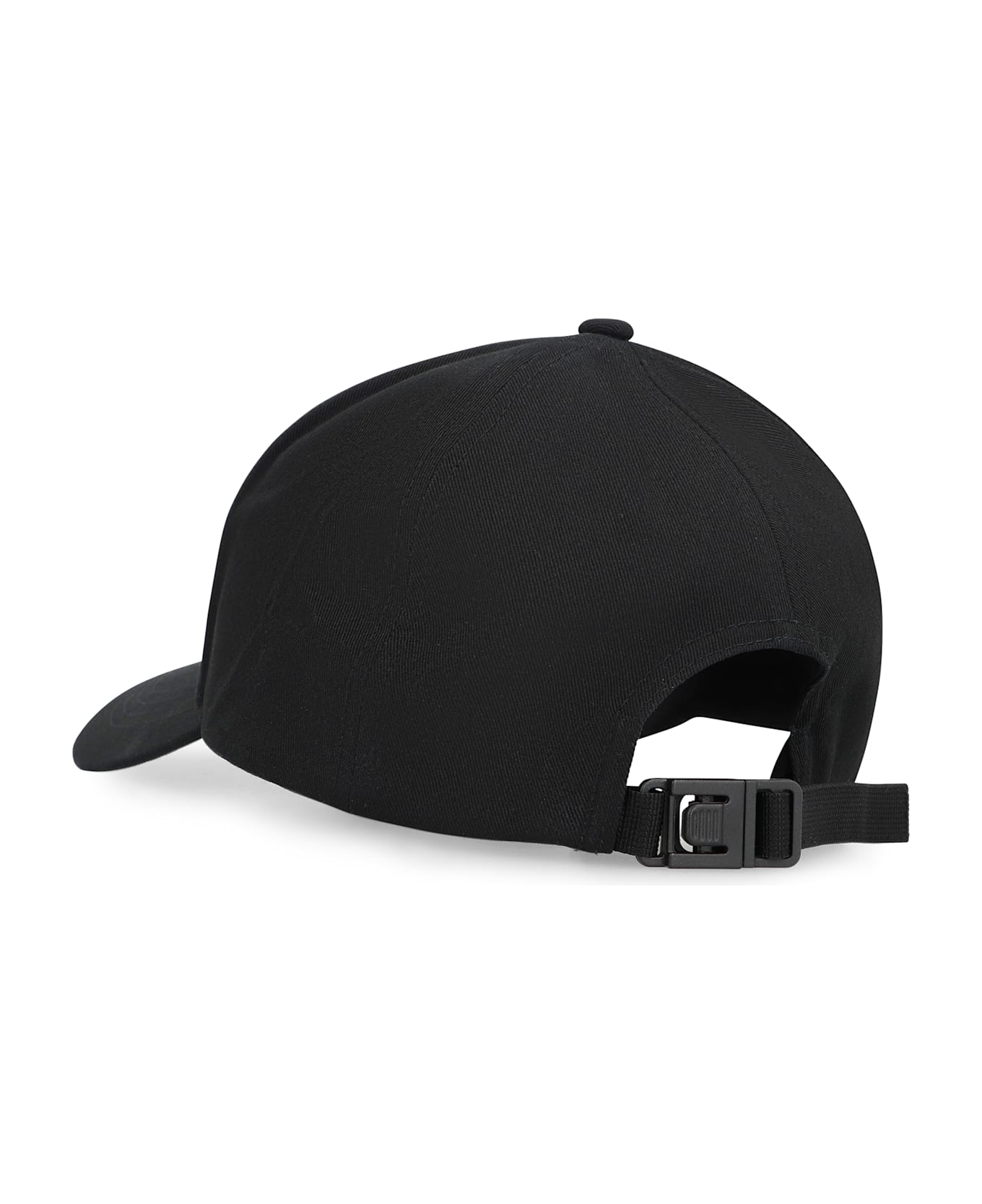 Moncler Logo Baseball Cap - black