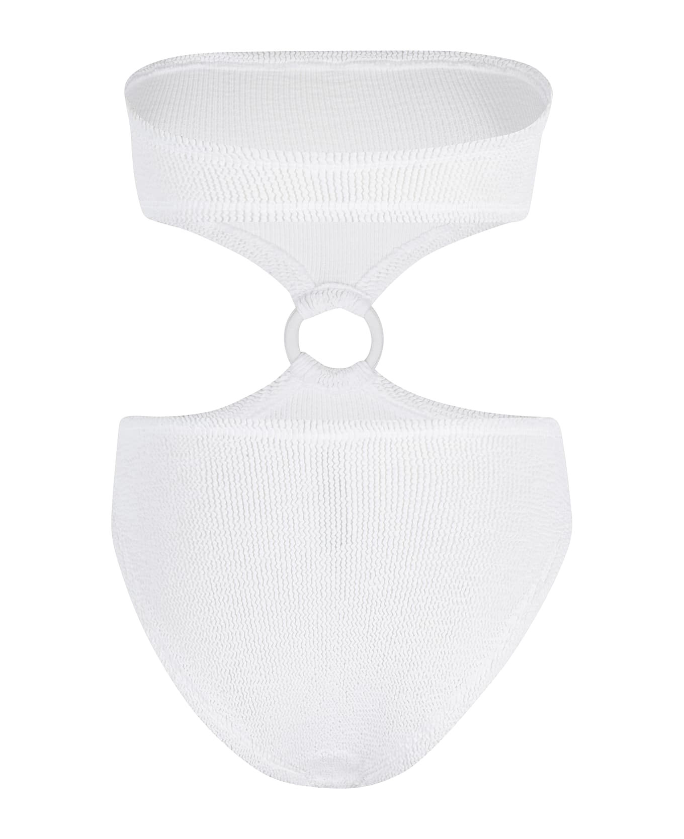 Hunza G Crinkle Intero - White